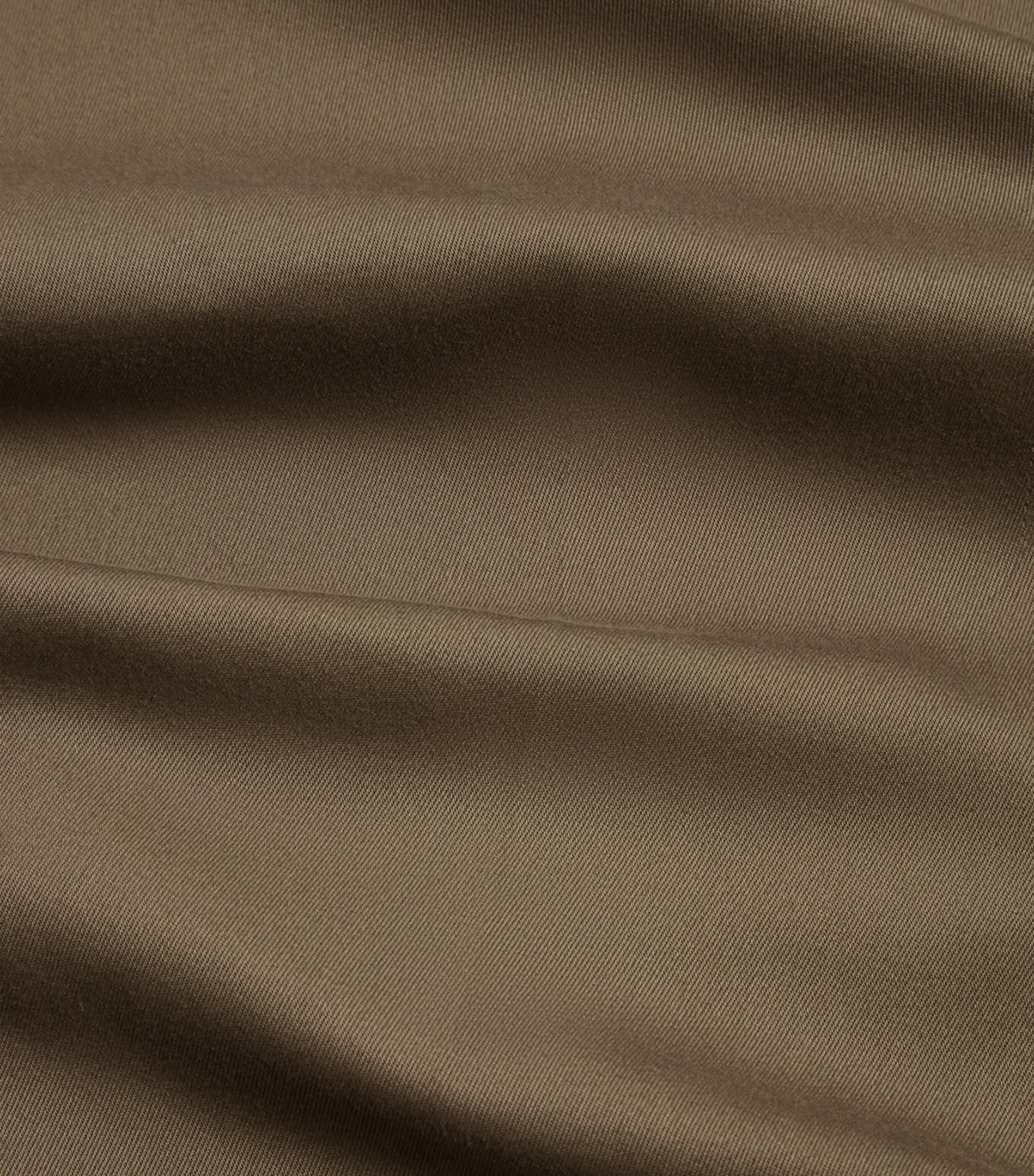 Stretch-Cotton Twill Double-Pleat Chinos 102KHAKI Image 6