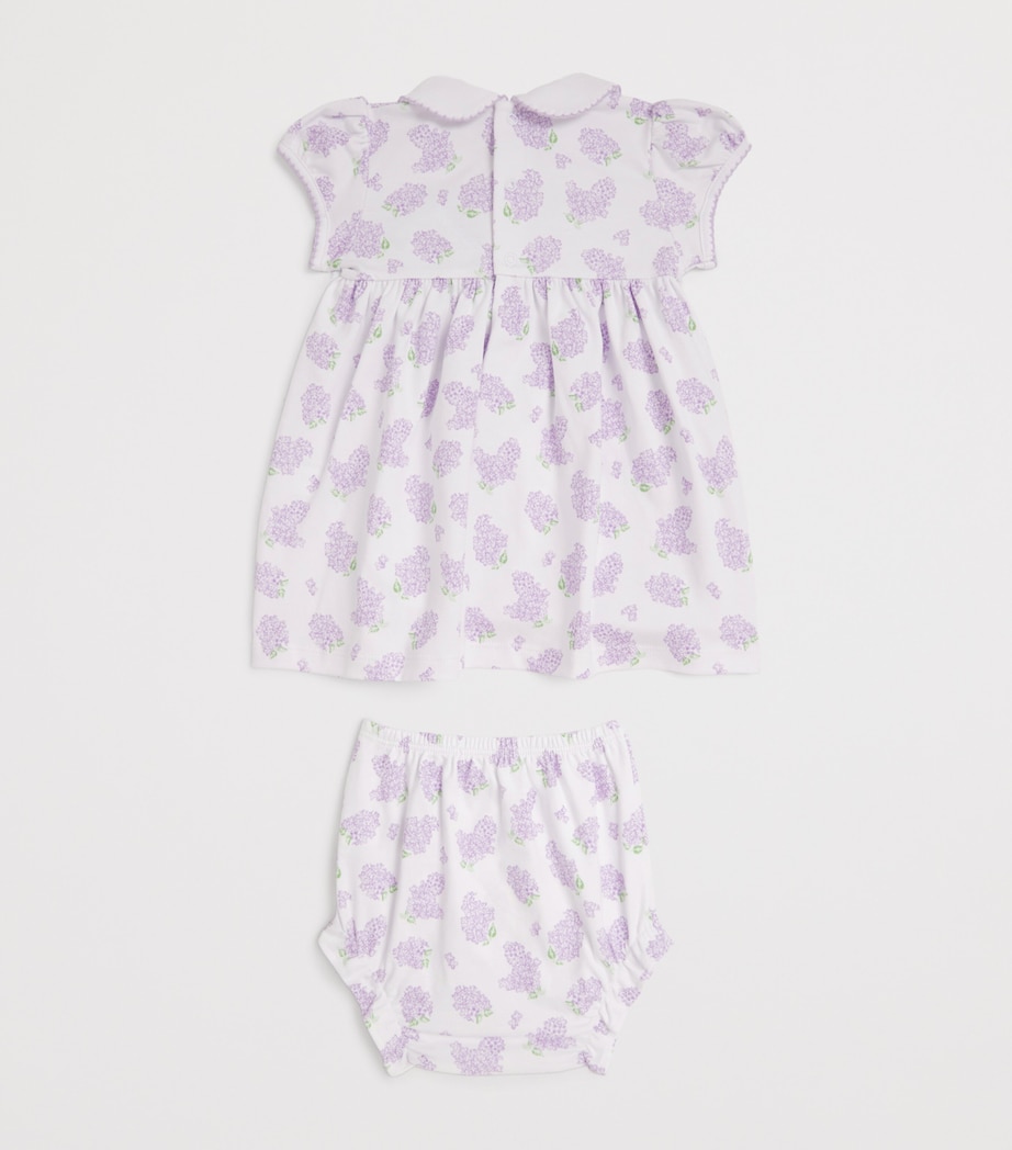 Pima Cotton Dress and Bloomers Set (0-24 Months) K531LILAC Image 2