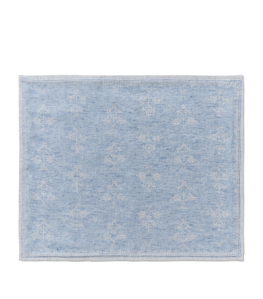Royal Copenhagen Jacquard Heritage Placemat (45cm x 35cm) Blue Image 3