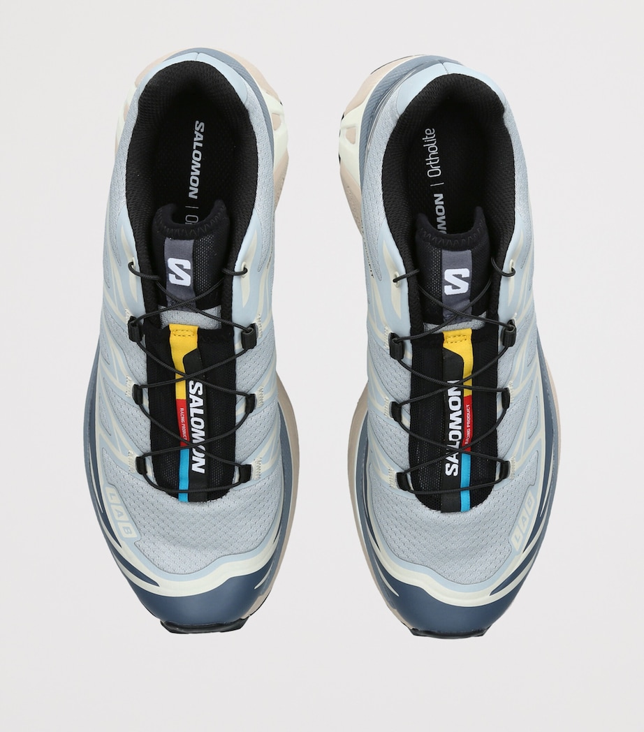 Salomon Mens XT-6 Sneakers Pale Blue Image 4