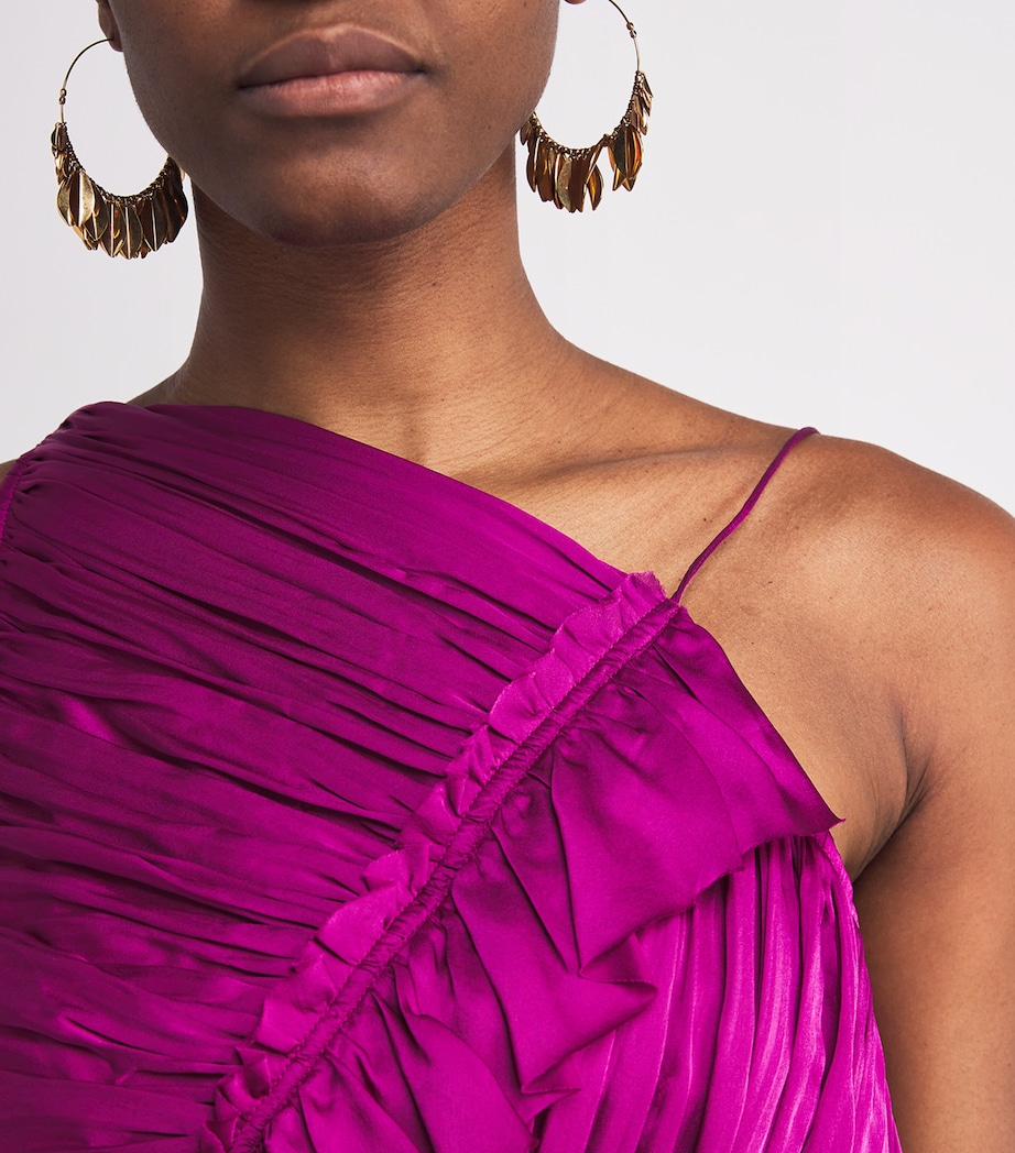 Silk Aisha Maxi Dress MULBERRY Image 4