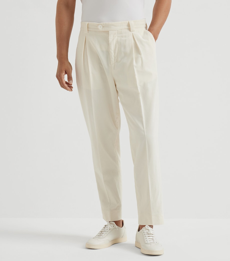 Corduroy Tailored Trousers C5797 Image 2