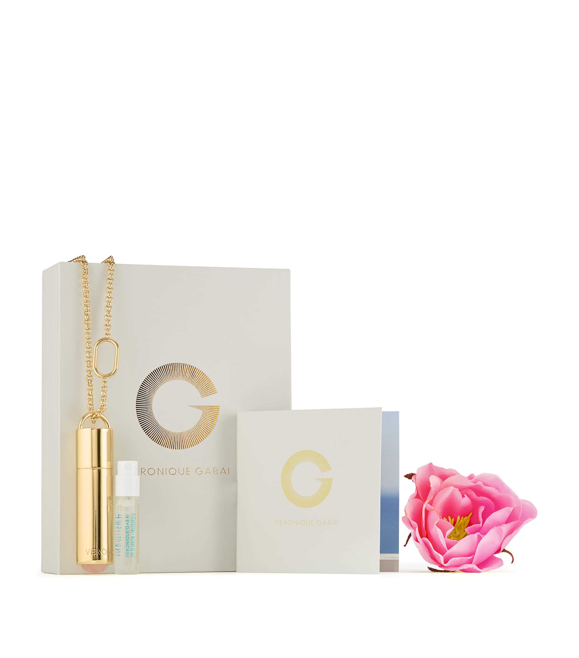 Veronique Gabai Rose Première by Kelly Rutherford Le Spritz Eau de Parfum Necklace Gold Image 3