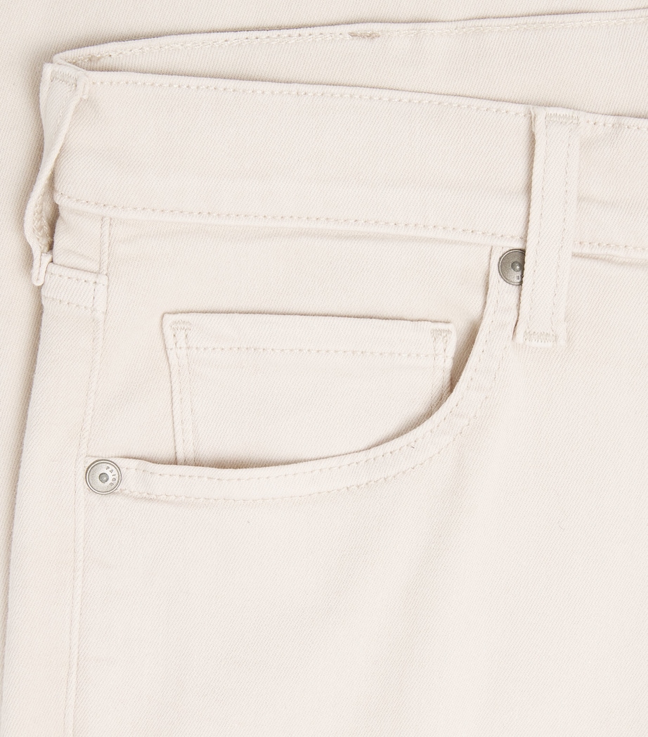 PAIGE Mens Lennox Slim Jeans Sea Shell Image 6