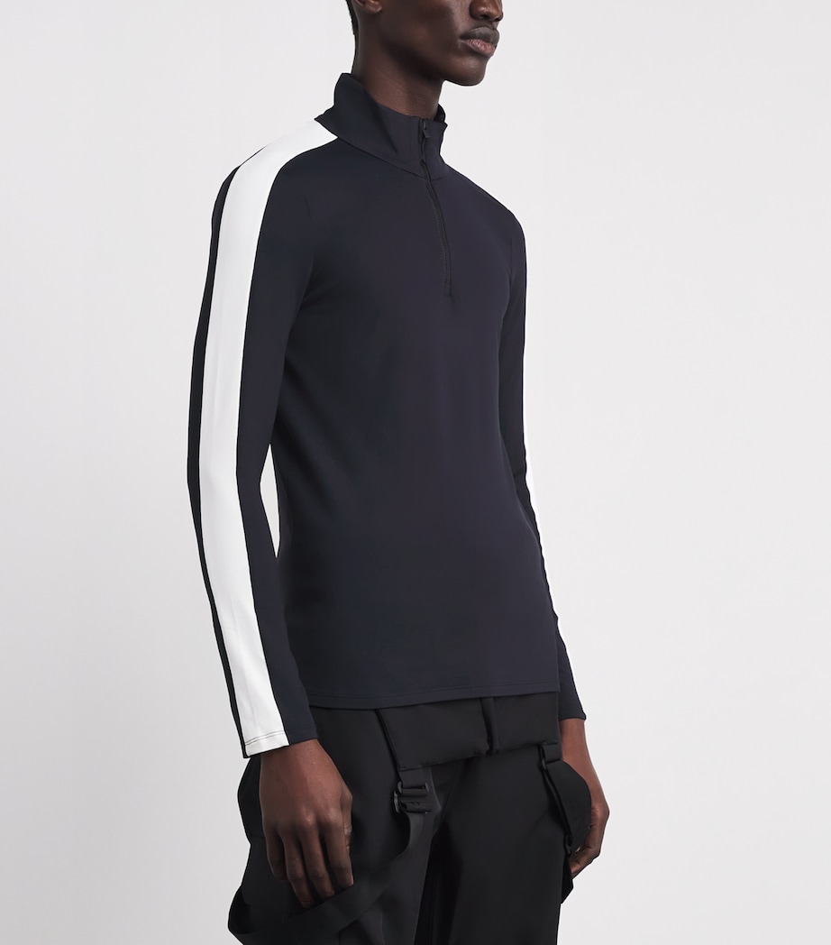 Alpille Thermal Base Layer Top 01091 NOIR/NEIGE Image 3