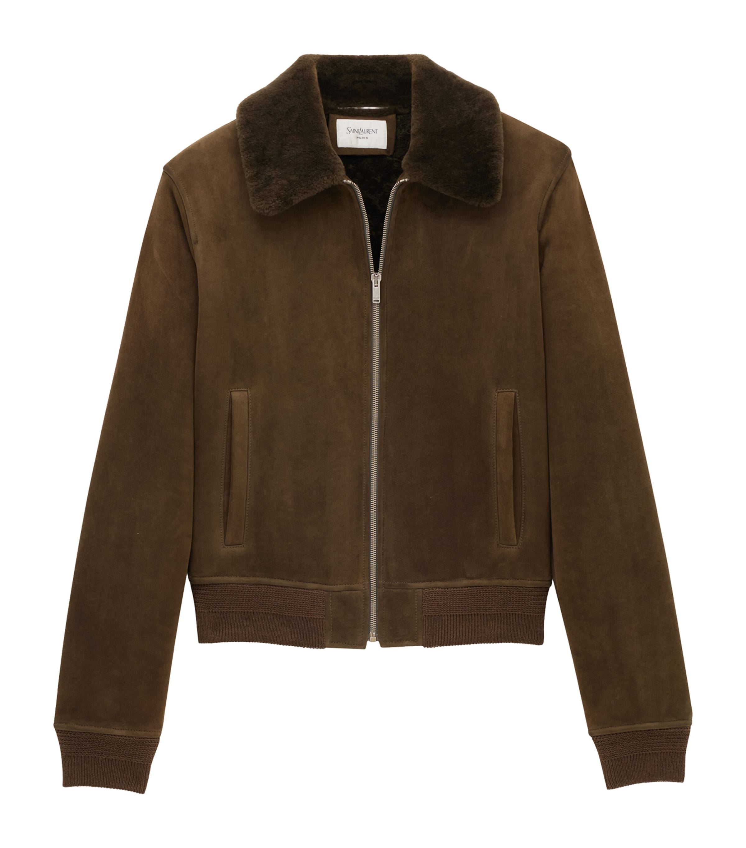 Suede Bomber Jacket 3352 Image 3