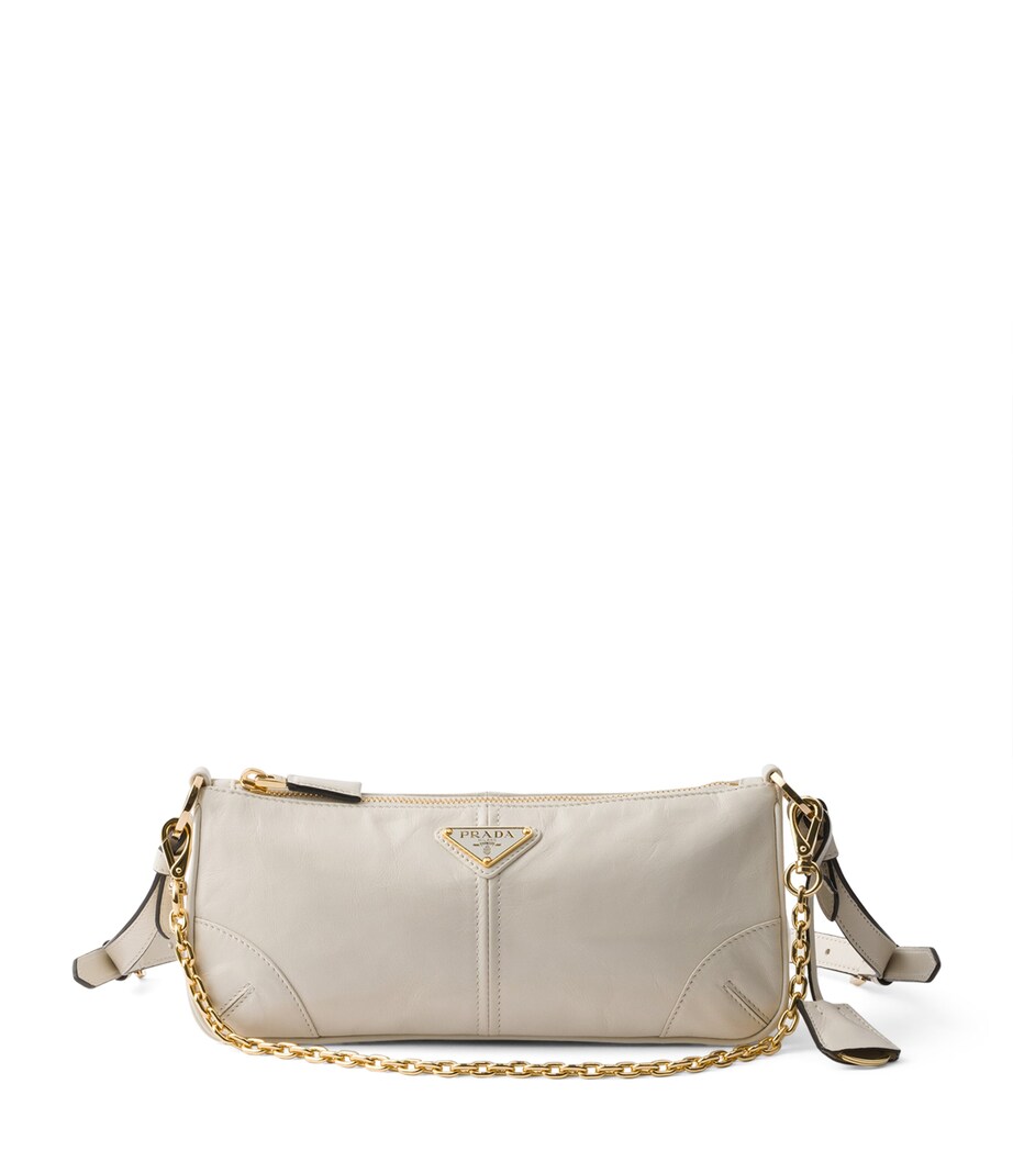 Prada Medium Leather Re-Edition 2002 Shoulder Bag Image 1