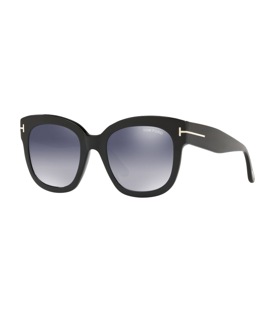 Rectangle Sunglasses BLACK Image 2