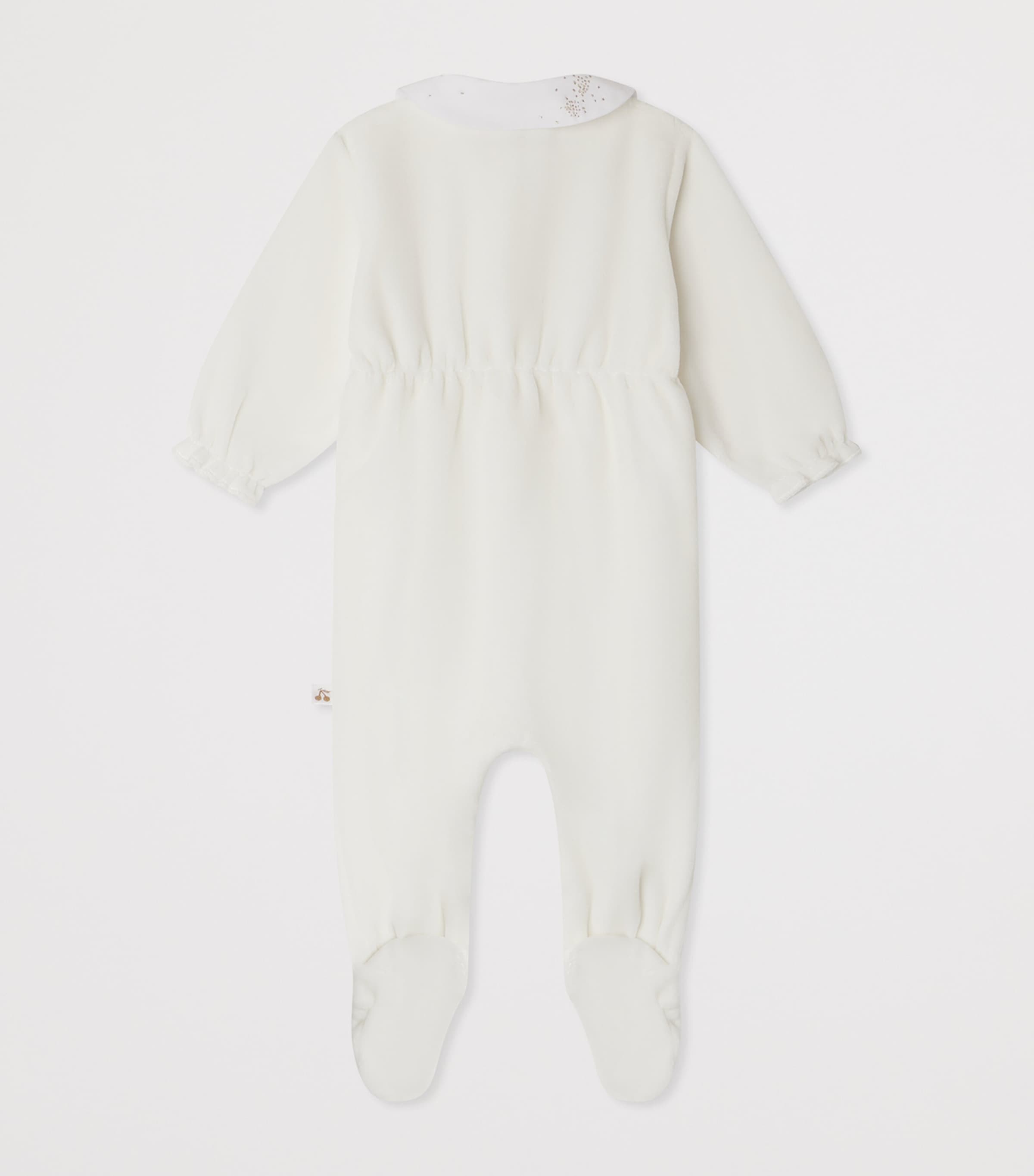 Velvet Tintina Sleepsuit (1-18 Months) BLANC LAIT Image 2