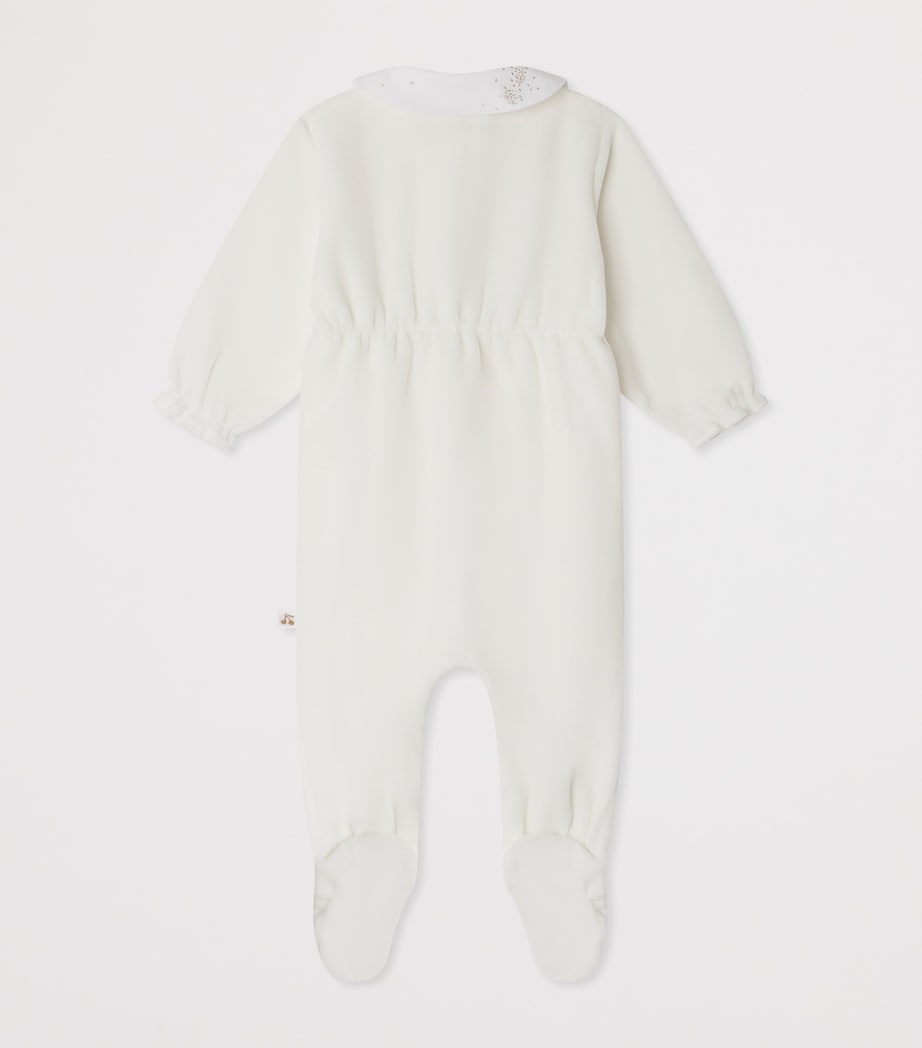 Velvet Tintina Sleepsuit (1-18 Months) BLANC LAIT Image 2