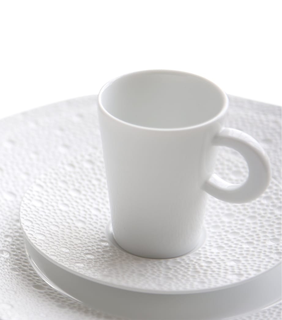 Ecume Coffee Cup and Saucer BLANC Image 2