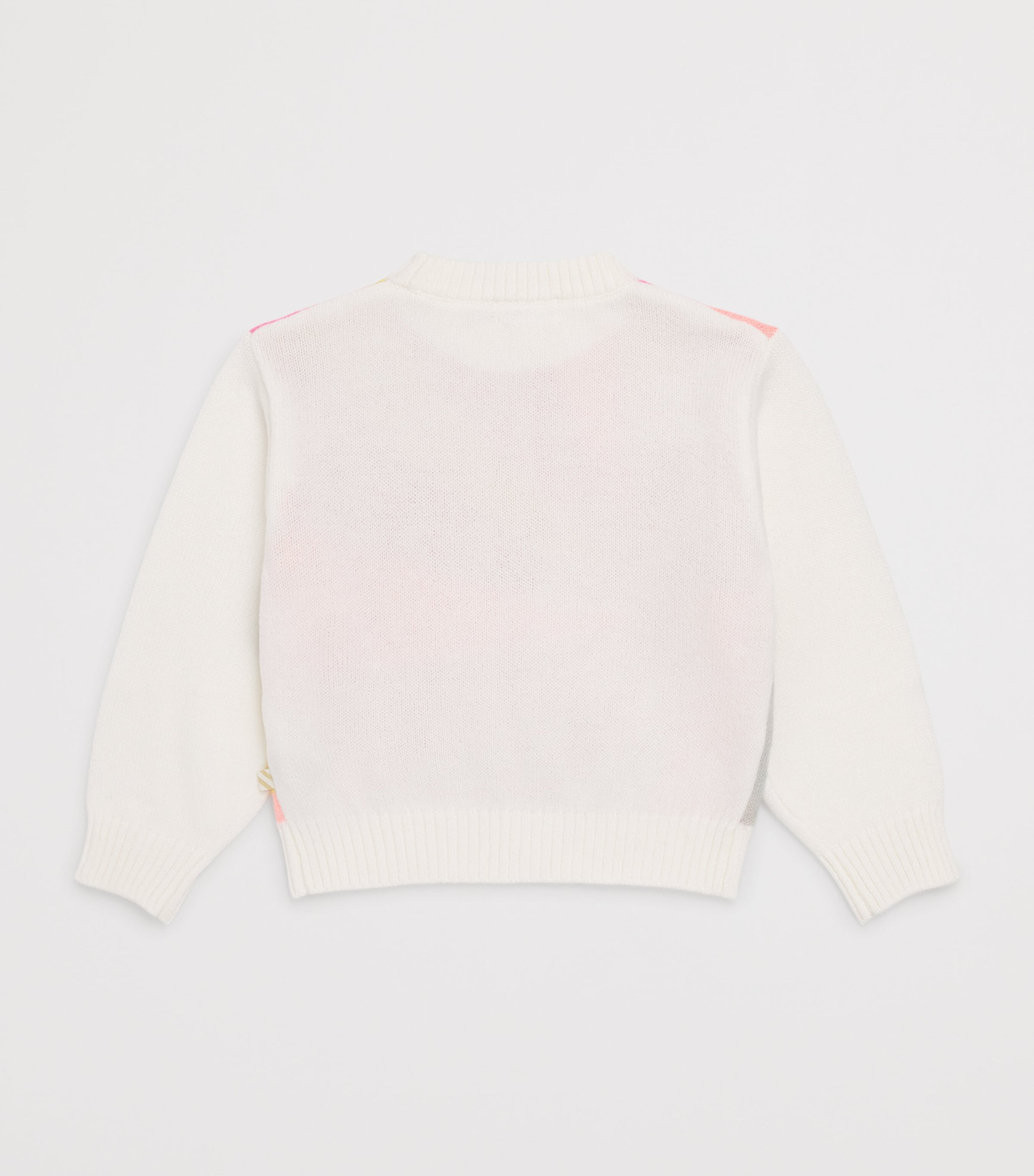 Rainbow Heart Sweater (2-6 Years) IVORY Image 2