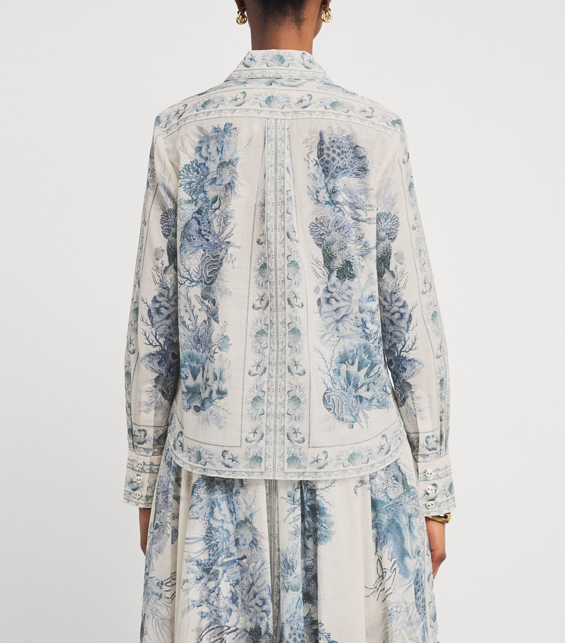 Cotton Wanderlust Shirt BLUE TOILEBLTL Image 4