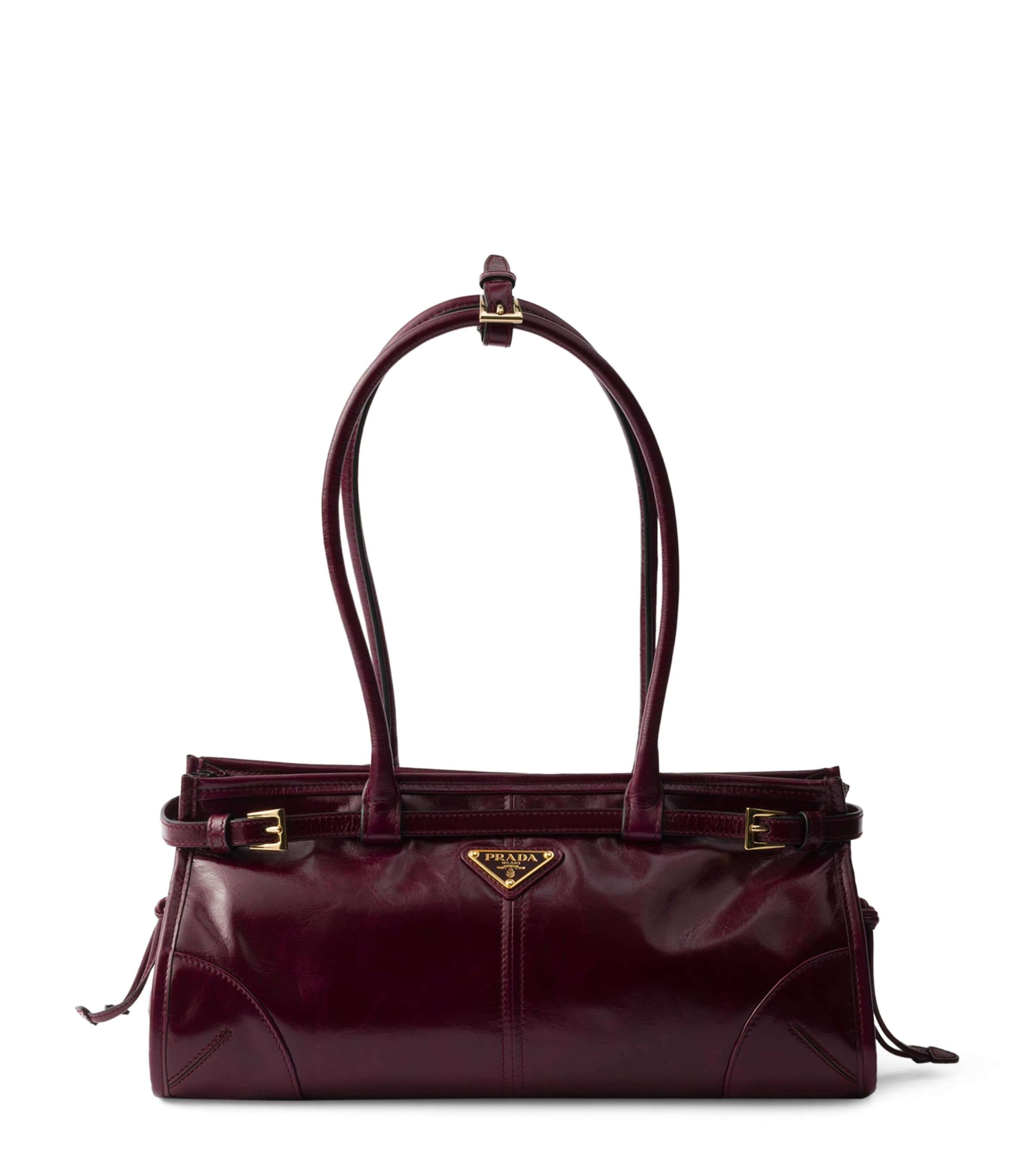 ショルダーバッグ・ポシェット PRADA MEDIUM LEATHER TOP-HANDLE BAG Prada Medium Leather Top-Handle Bag | Saks Fifth Avenue