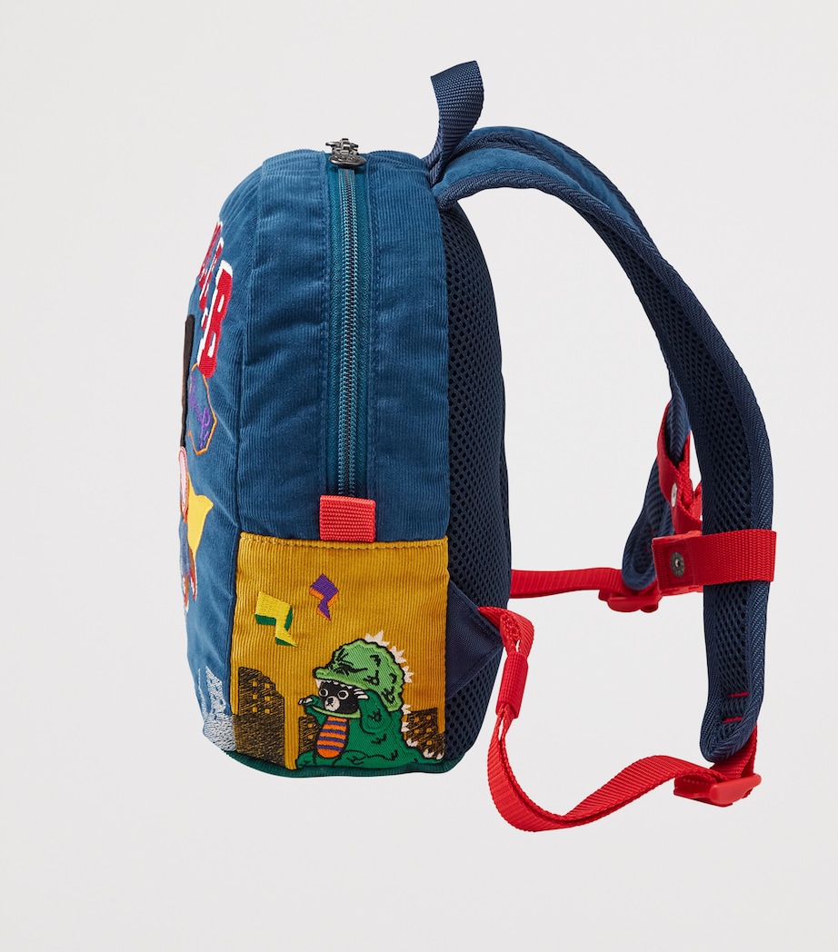 Miki House Corduroy Double B Backpack Image 2