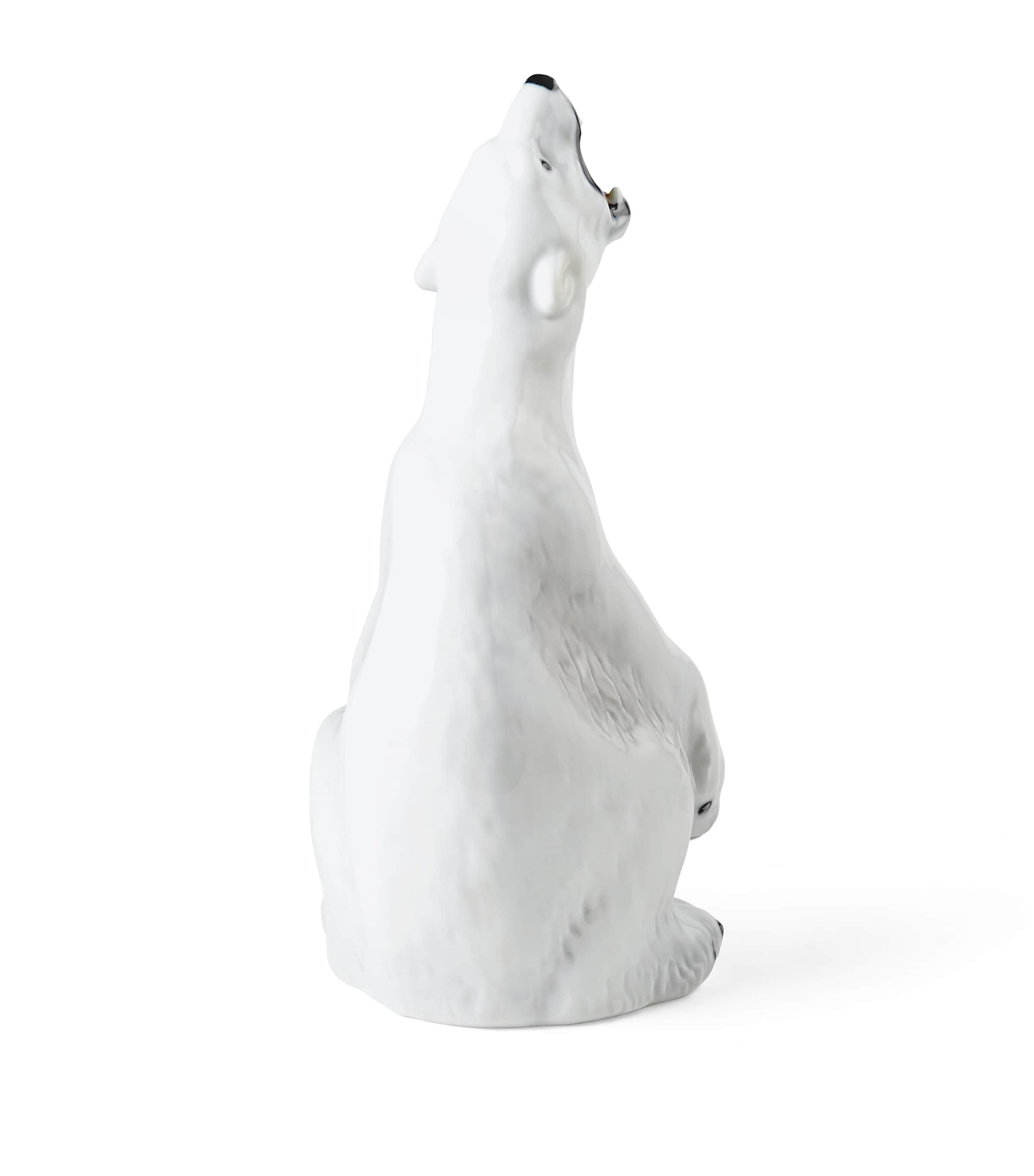 Porcelain Polar Bear Figurine (33cm) MULTI Image 5