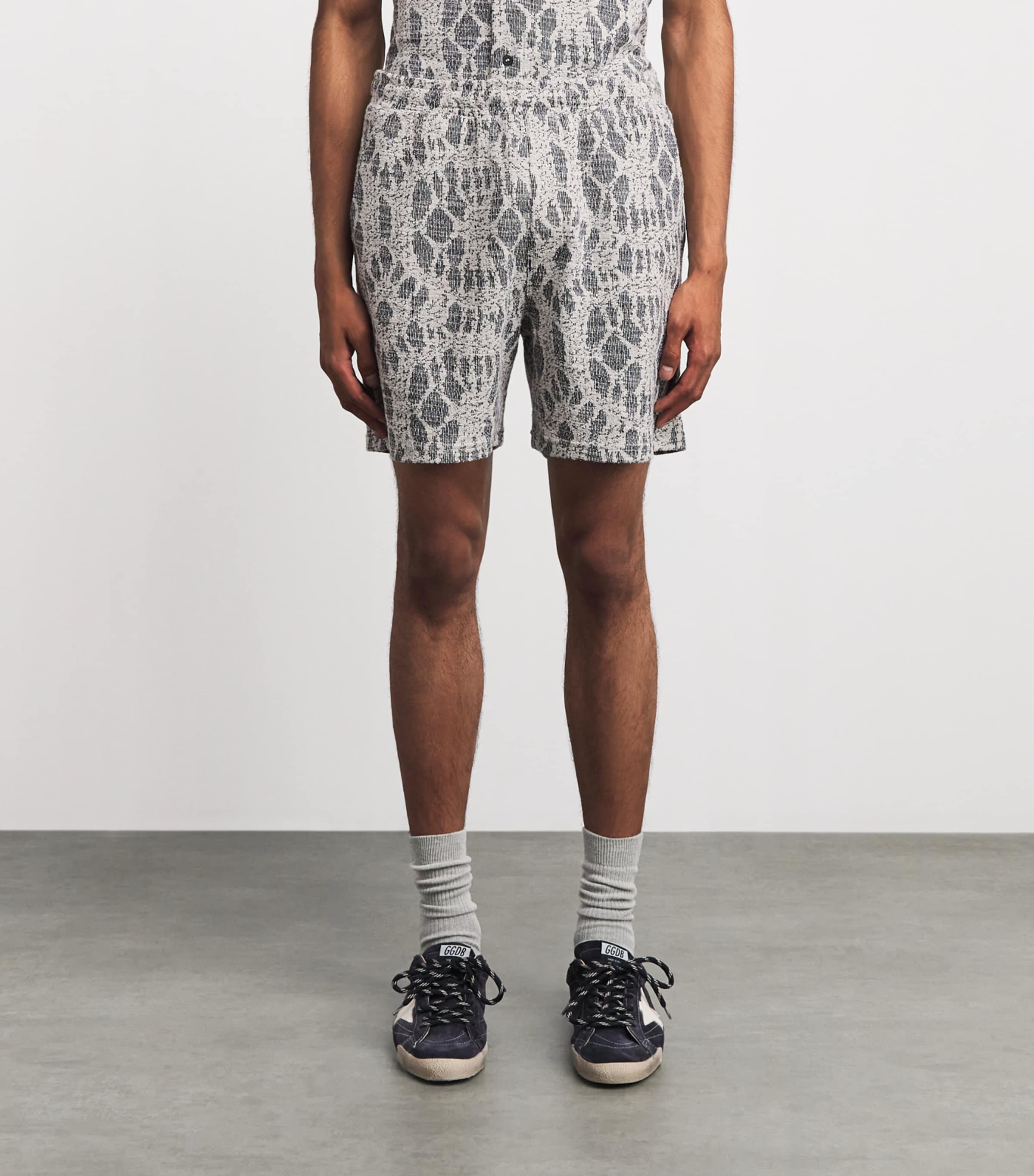 Samsøe Samsøe Mens Elasticated Sajabari Shorts Salute Symmetry Image 4