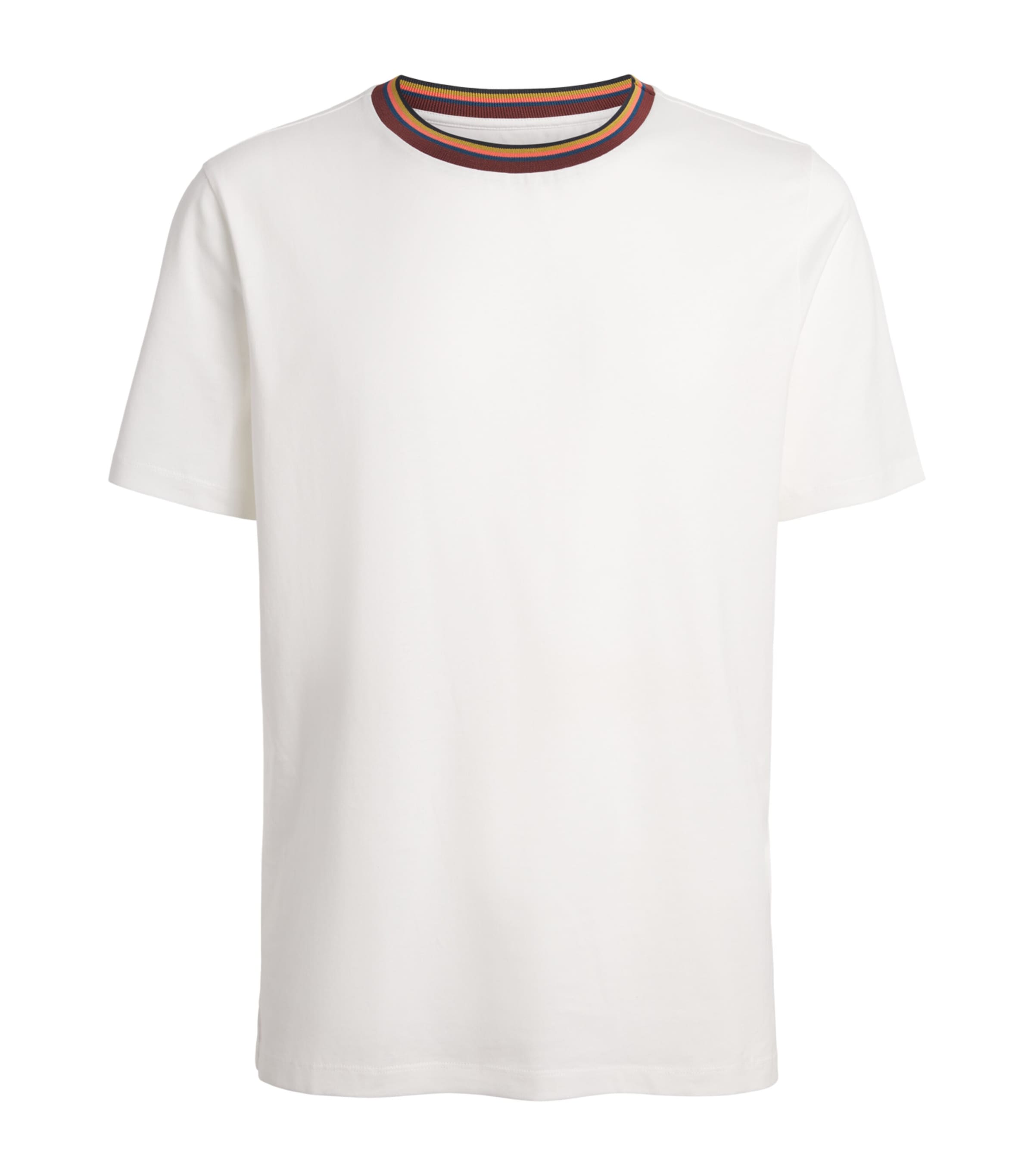 Paul Smith Mens Cotton Artistic Trim T-Shirt Image 1