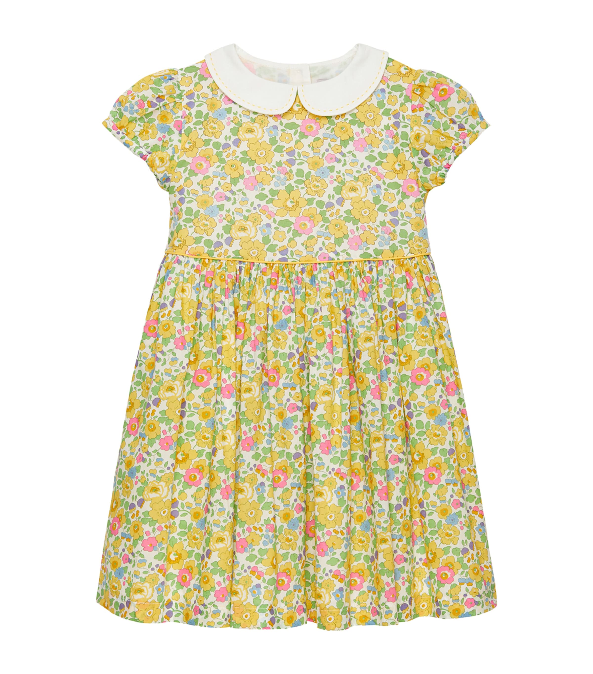 Trotters Floral Betsy Dress In Yellow
