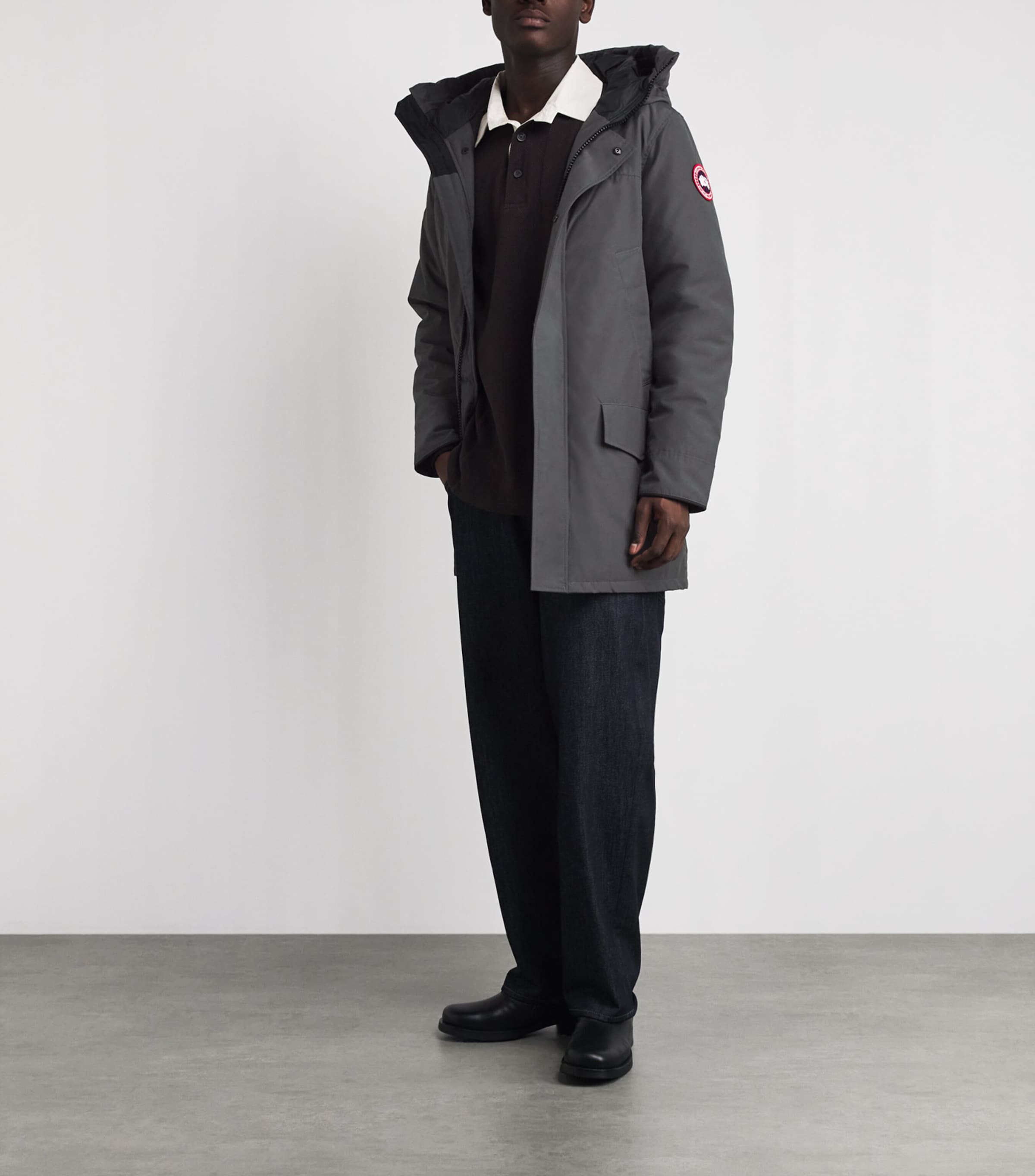 Canada Goose Mens Down Langford Parka Jacket Image 2