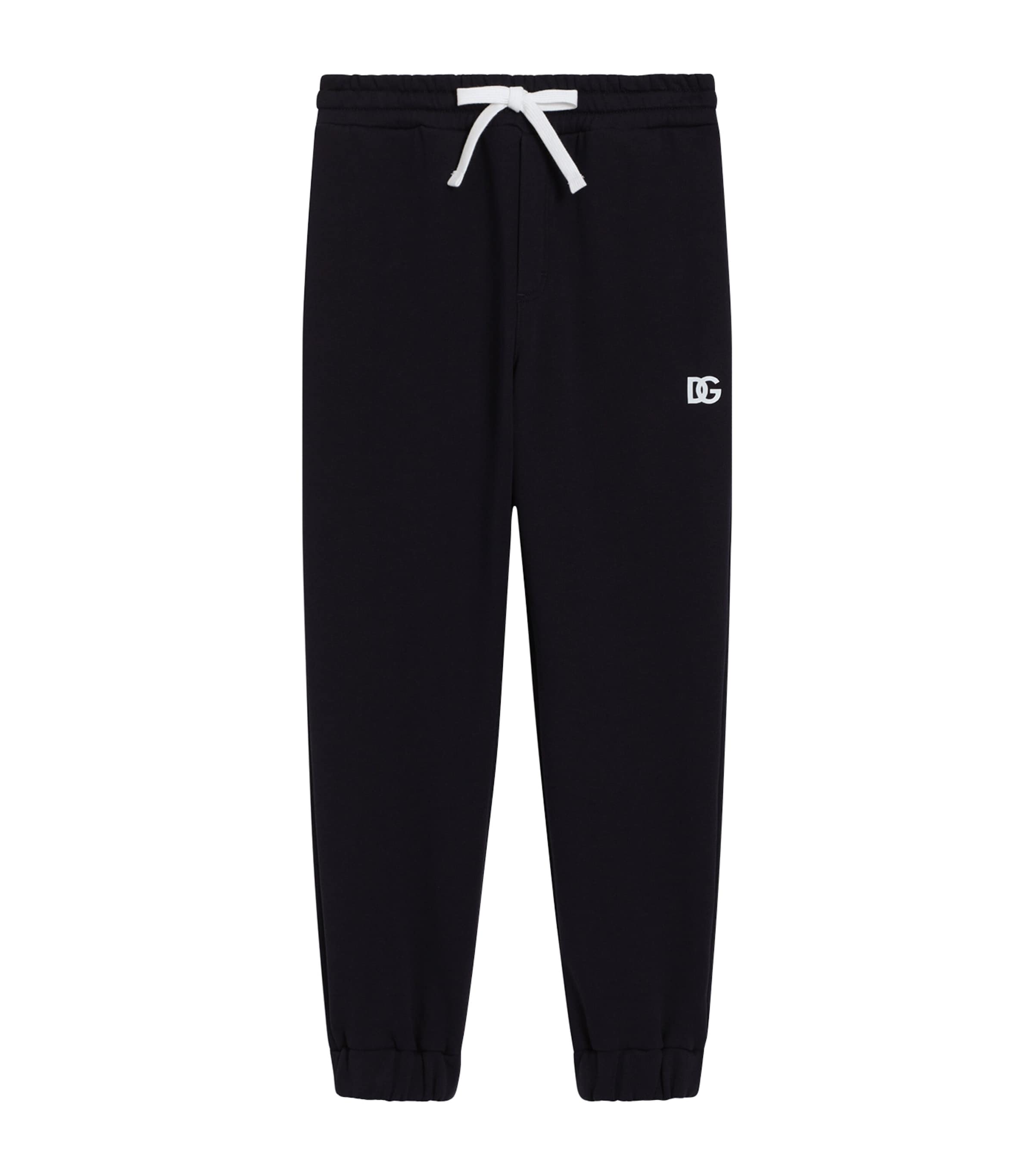 Dolce & Gabbana Cotton Fleece Logo Sweatpants