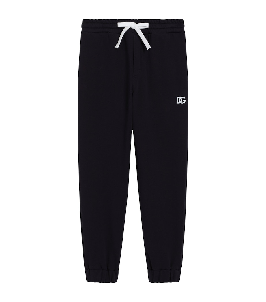 Cotton Fleece Logo Sweatpants (8-12+ Years) B0665-VERY DARK Image 1