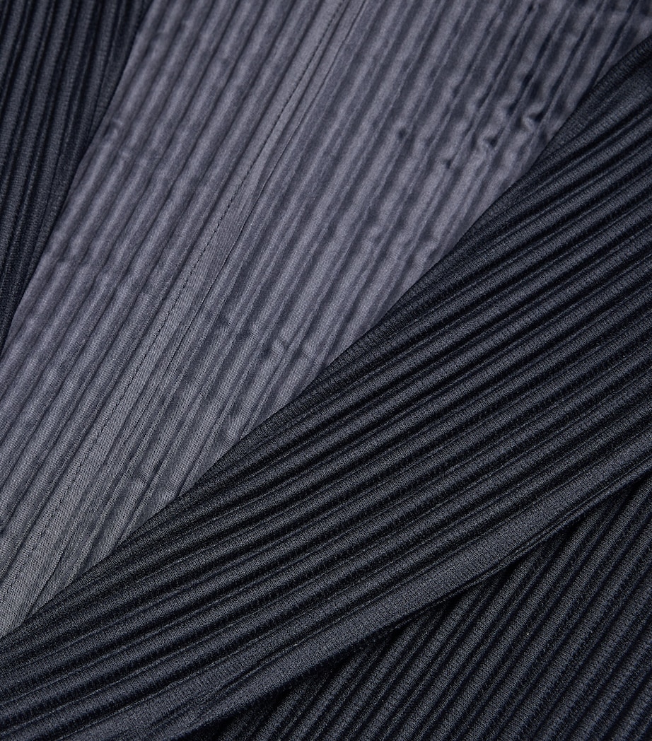 Pleated Basics Blazer 75 NAVY Image 5