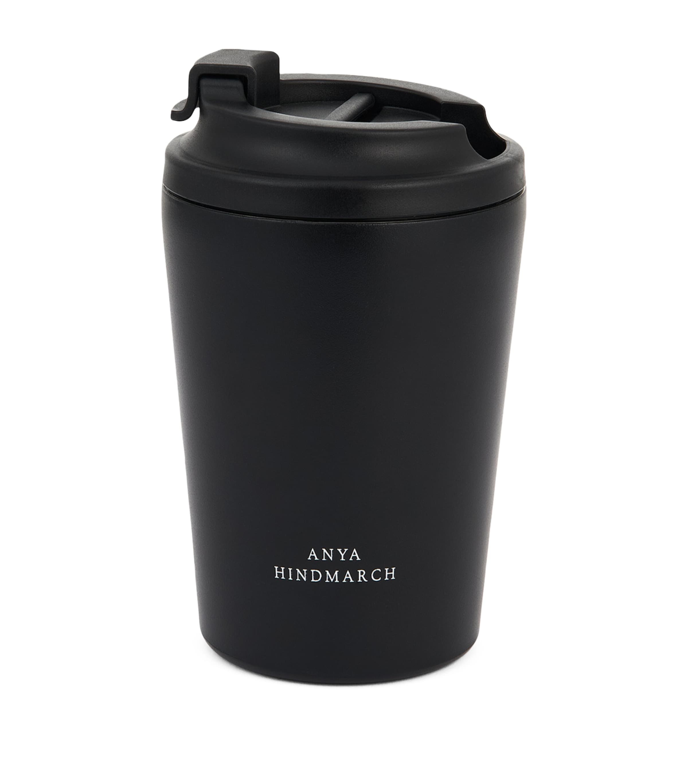 Stainless Steel Eyes Travel Cup BLACK Image 2