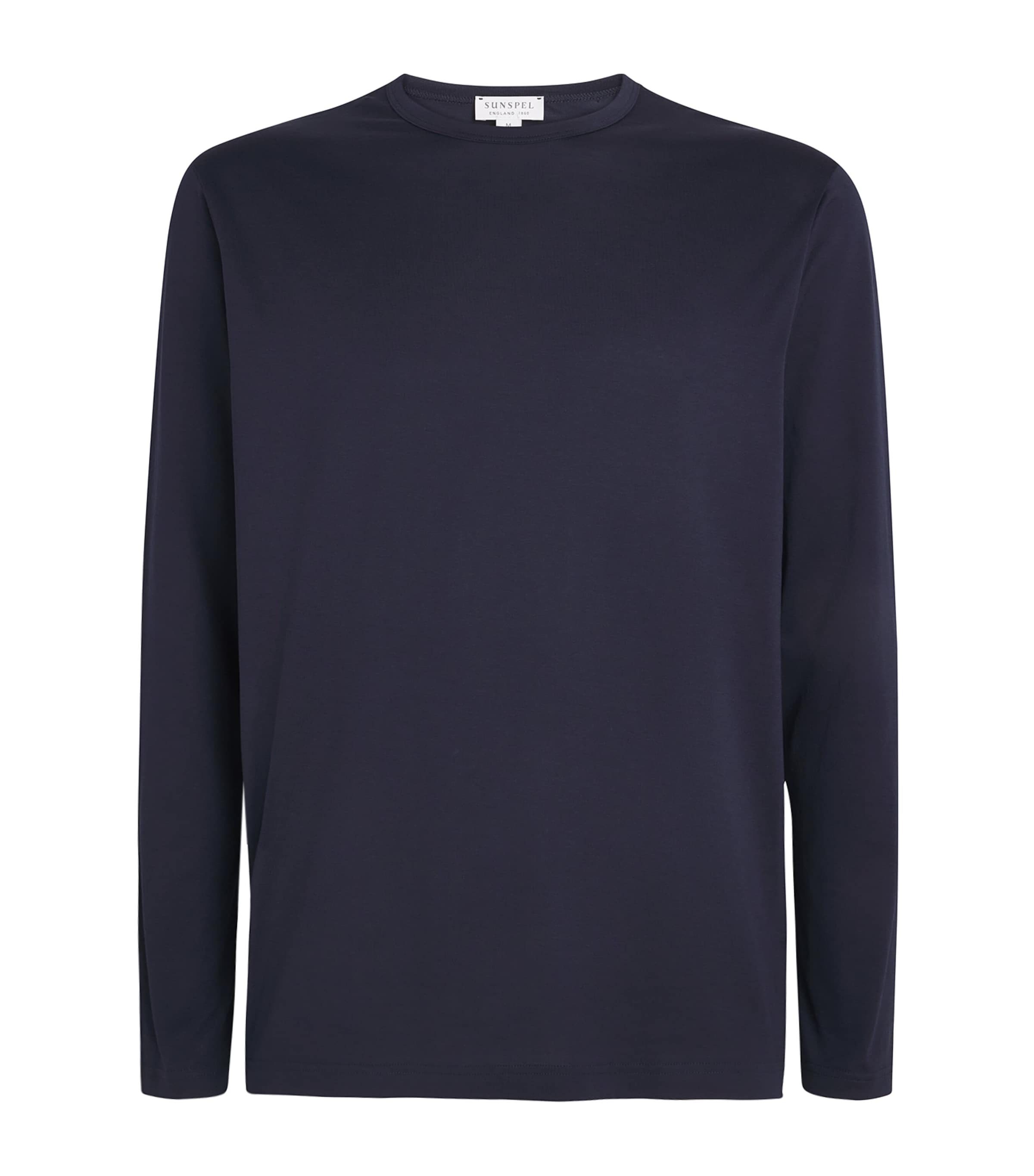 Supima Cotton Classic T-Shirt NAVY BUAA Image 1