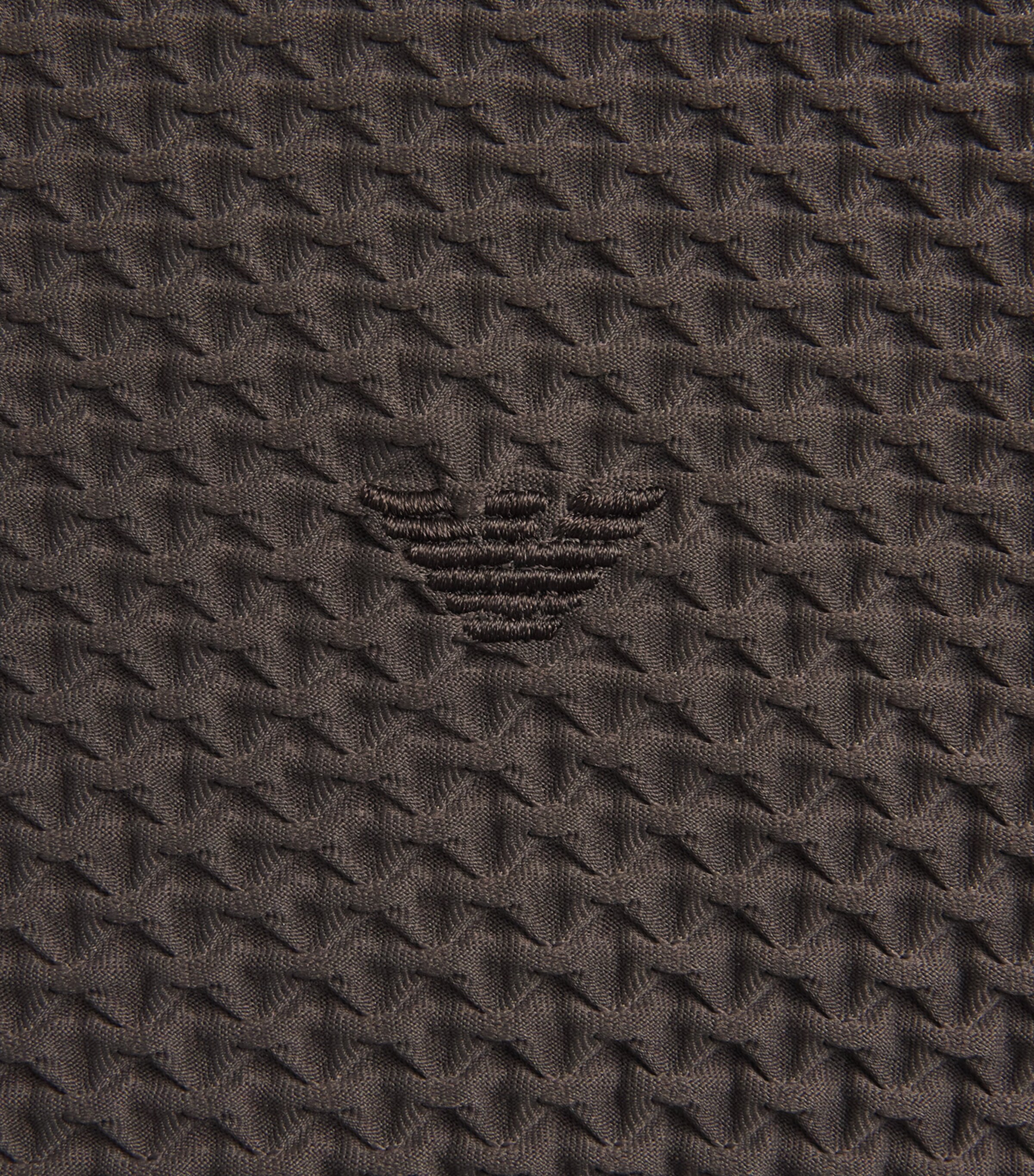 Emporio Armani Mens Textured T-Shirt Image 6
