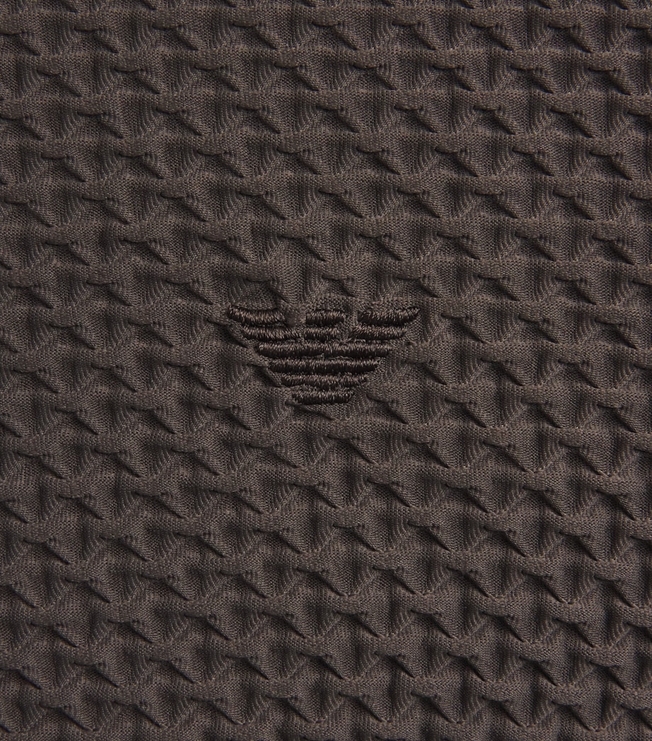 Emporio Armani Mens Textured T-Shirt Image 6