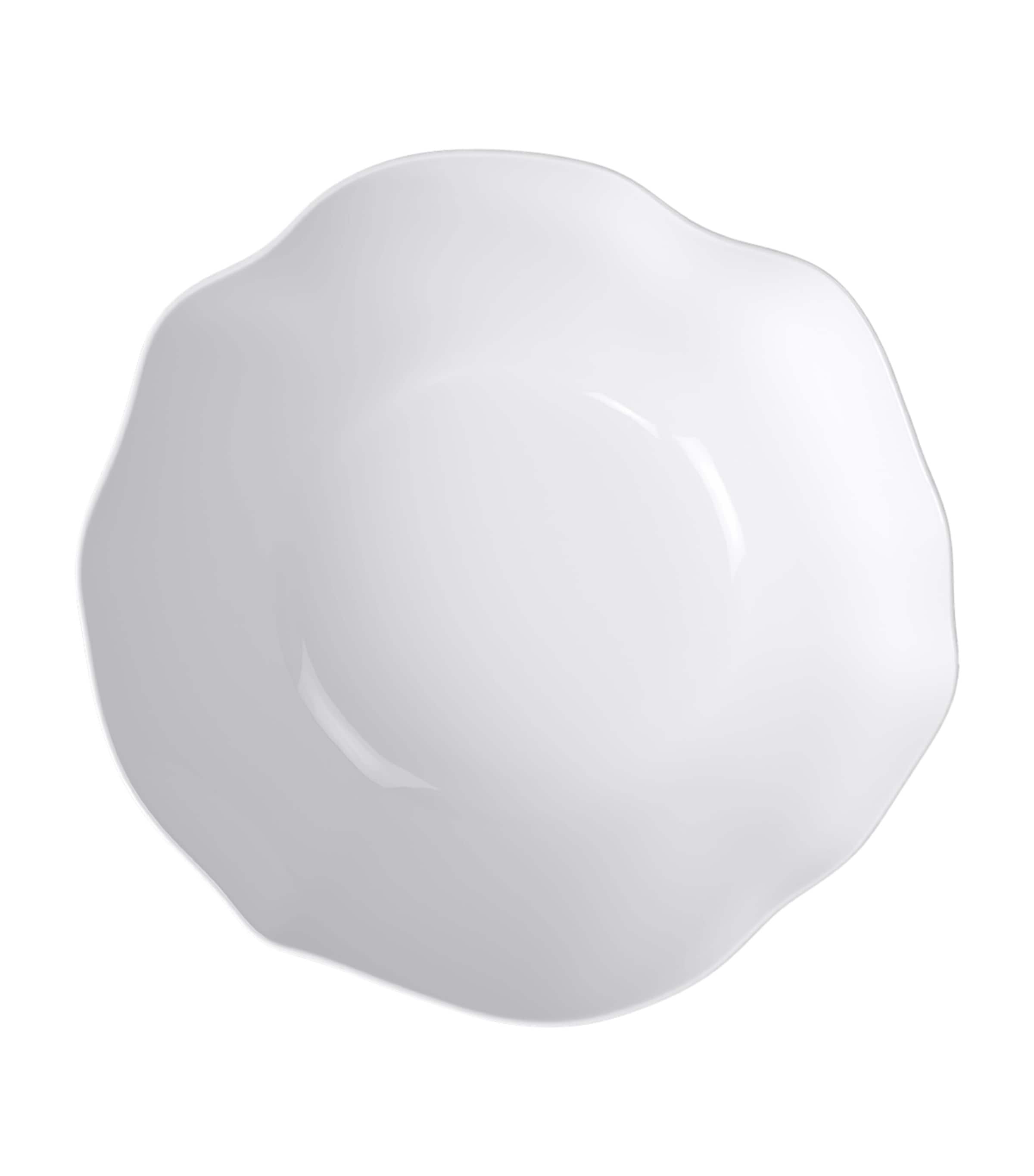 Villeroy & Boch Porcelain Pura Salad Bowl (26cm) White Image 1