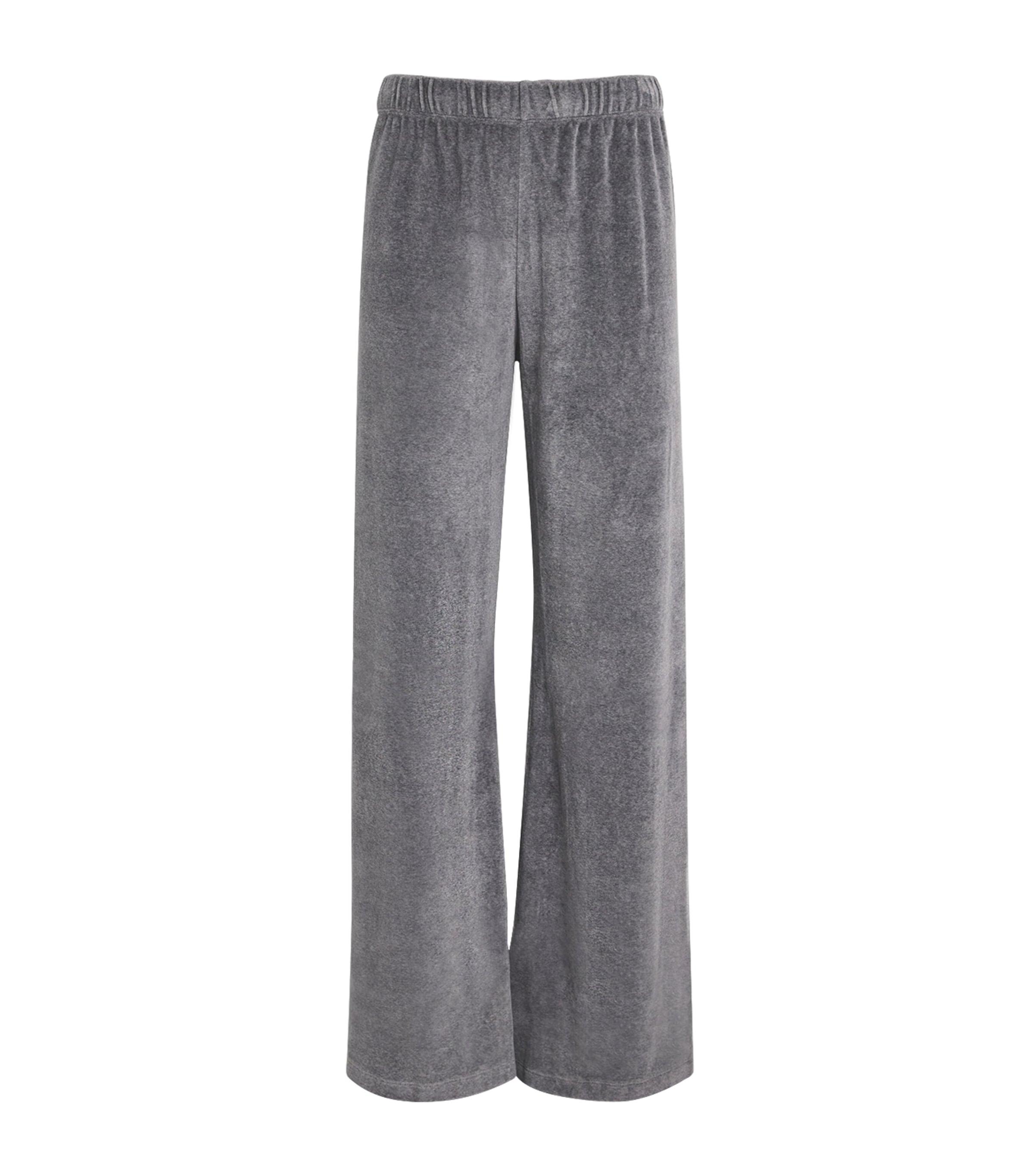 Suzie Kondi Womens Cotton-Blend Zephyra Sweatpants Charcoal Heather Image 1