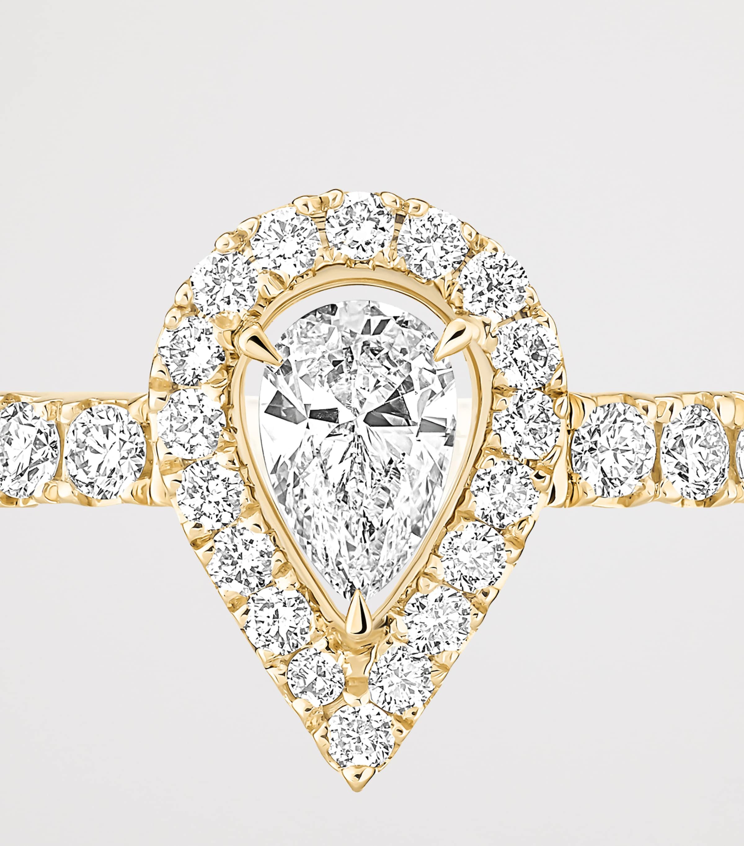 Messika My Twin White Gold and Diamond Single Ear Cuff (0.27ct) Yellow Gold Image 3