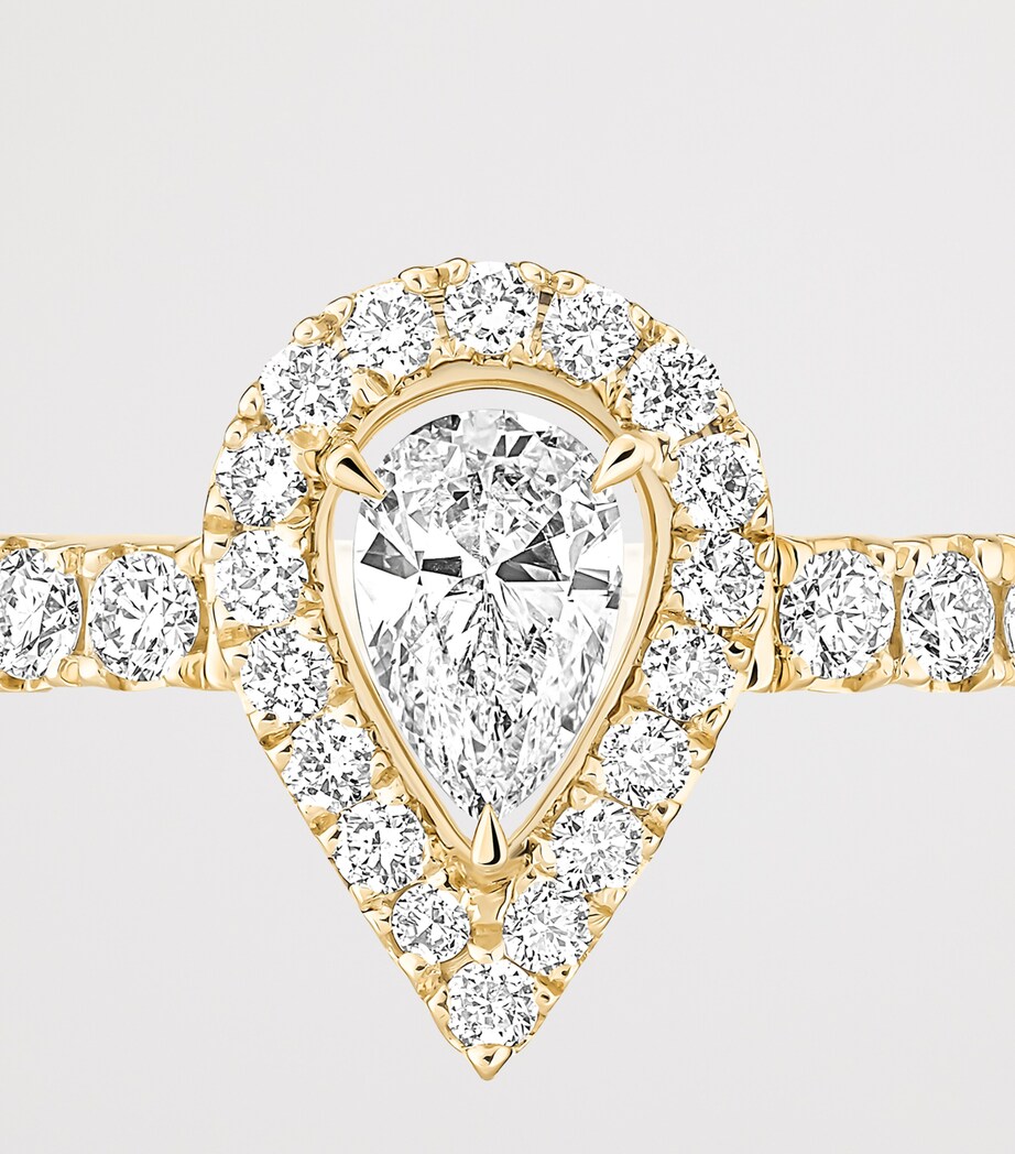 Messika My Twin White Gold and Diamond Single Ear Cuff (0.27ct) Yellow Gold Image 3