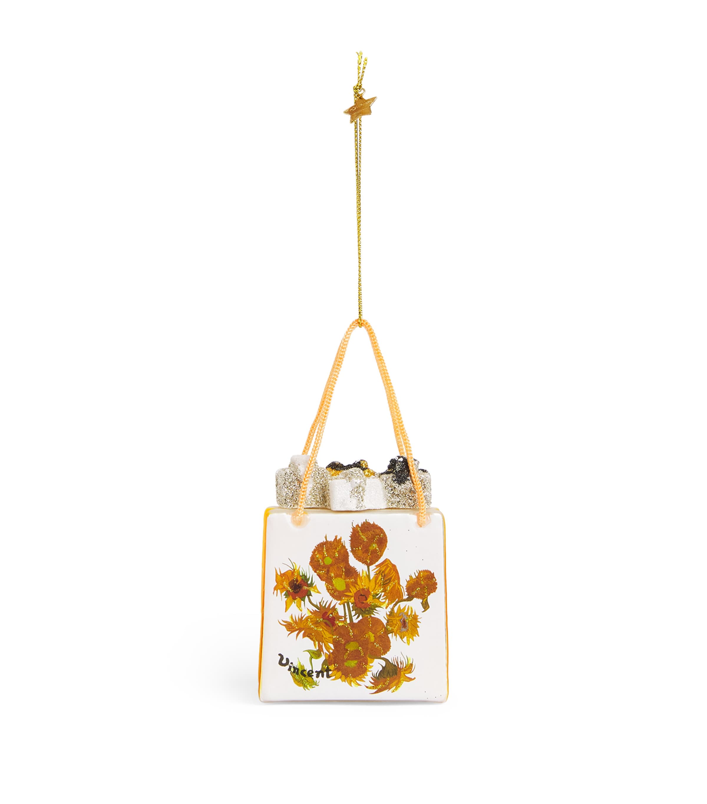 Harrods Van Gogh Sunflowers Tree Decoration
