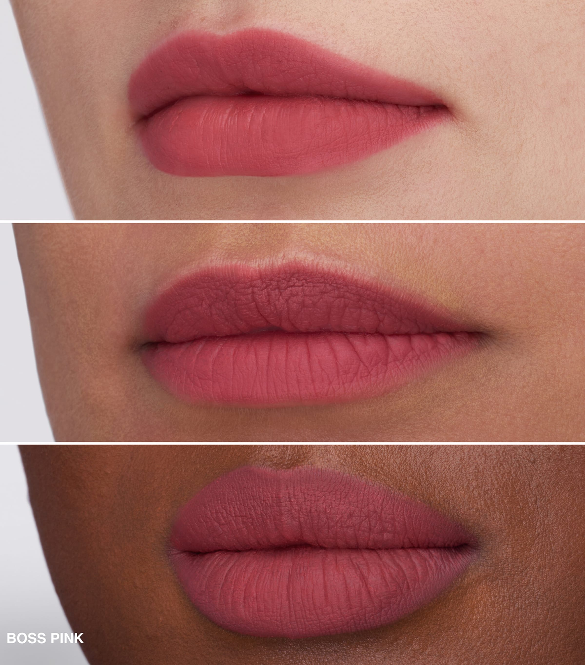 Luxe Cashmere Matte Lipstick BOSS PINK Image 3