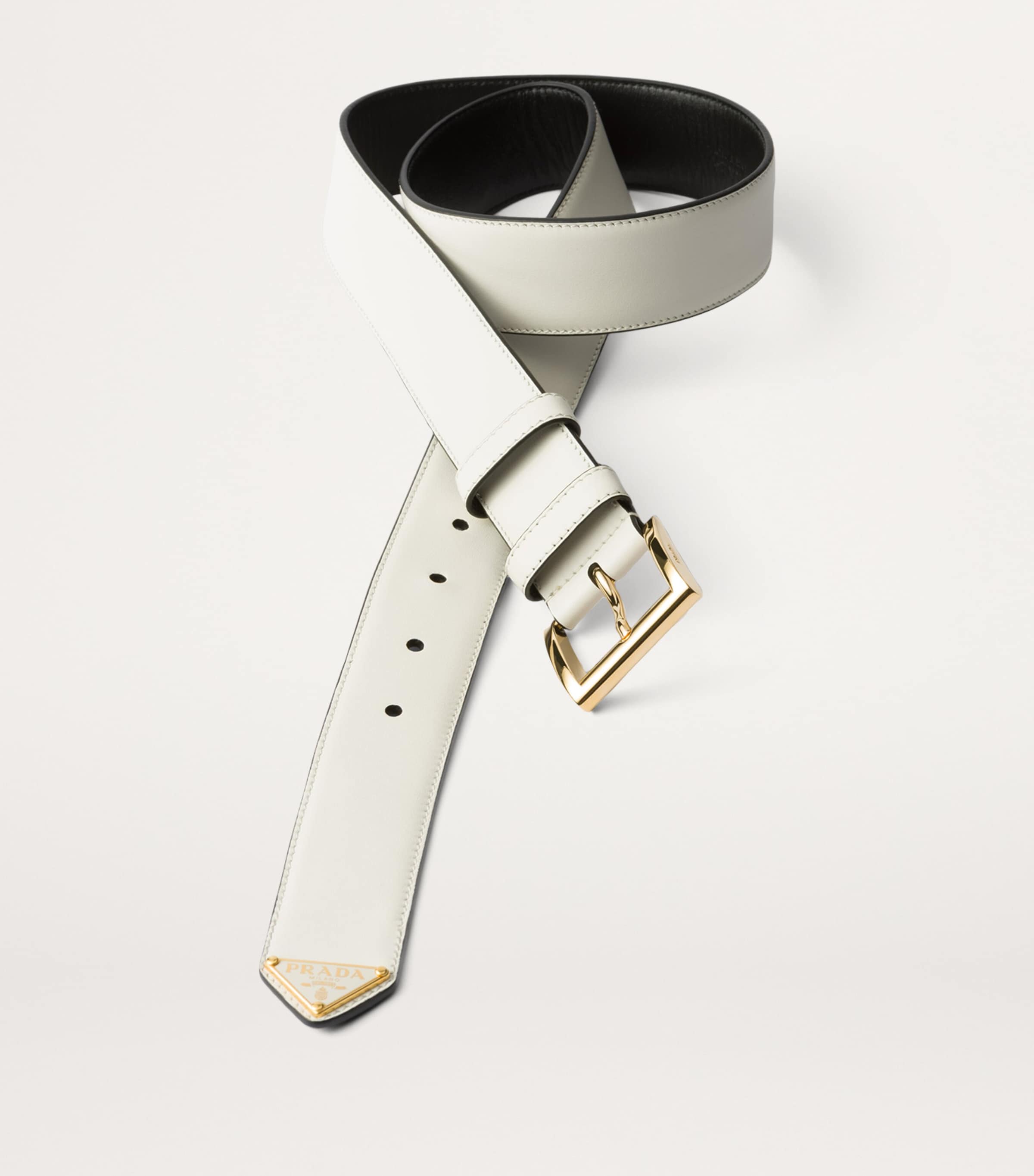 Leather Logo Belt F097W Image 3