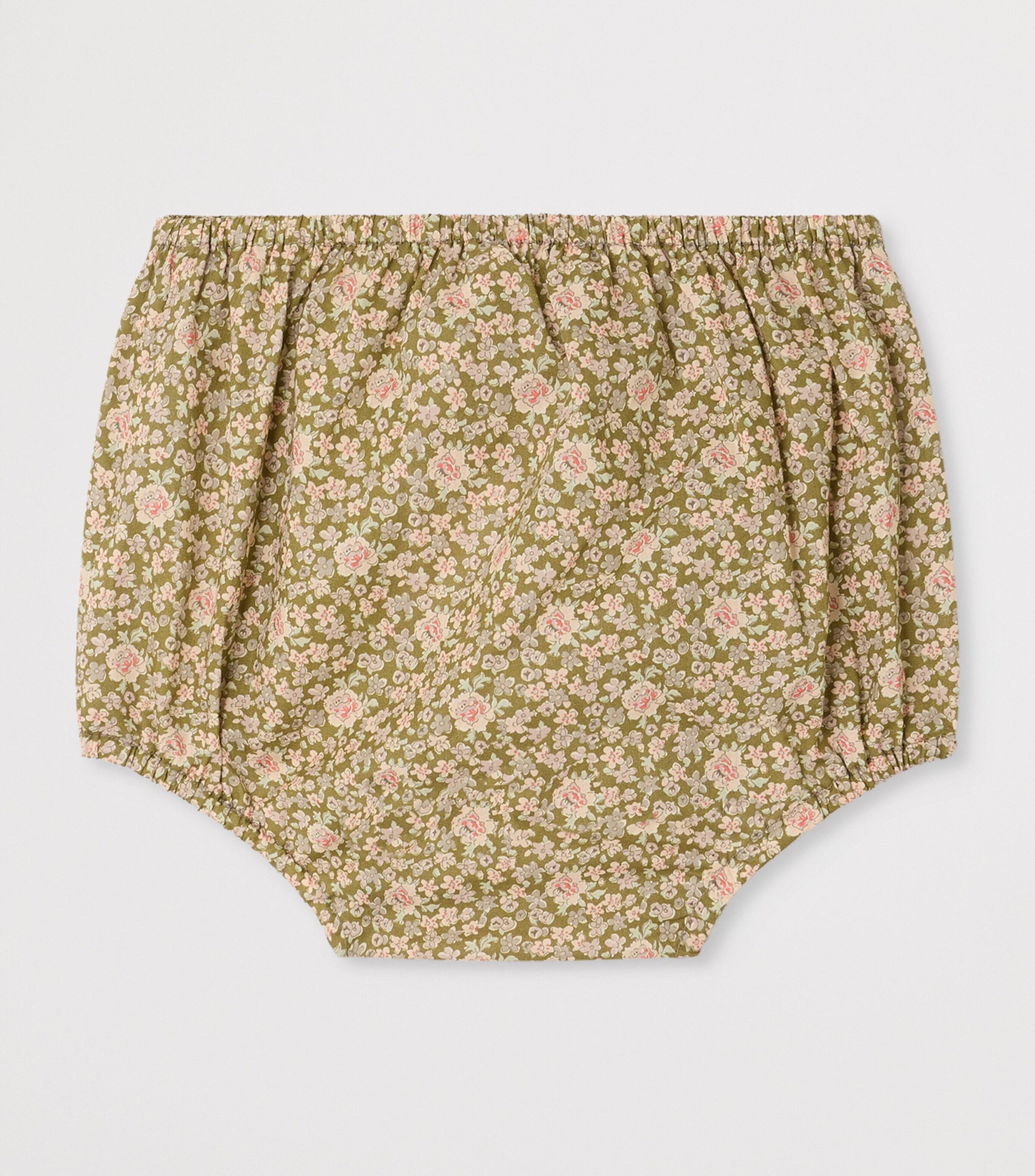 Bonpoint Cotton Floral Bloomers (3-18 Months) Fleurs Tilleul Image 2