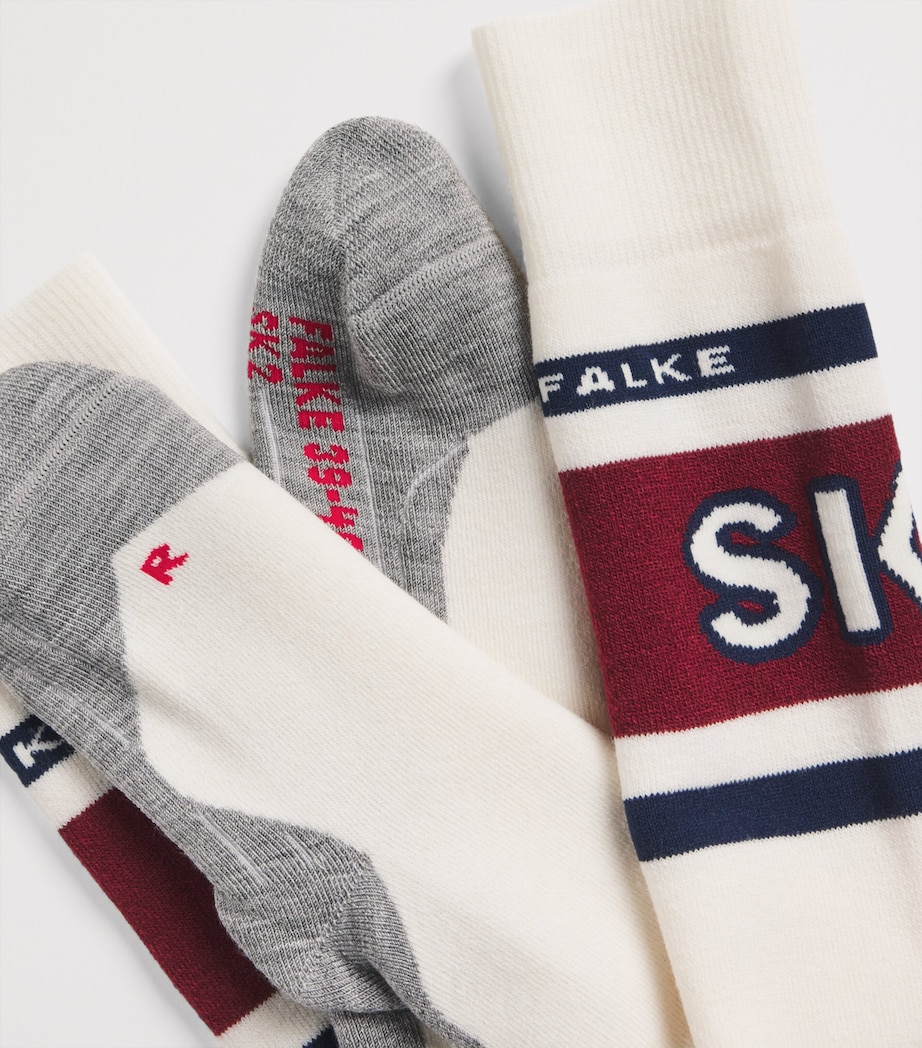SK2 Skiing Socks 2040 OFF WHITE Image 3