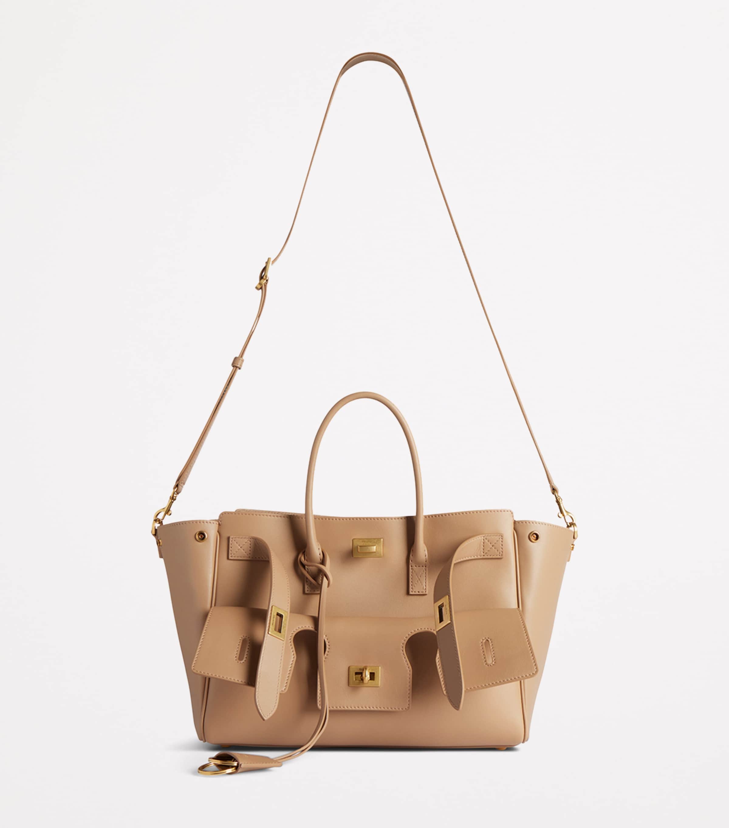 Balenciaga Leather Bel Air Carry All Tote Bag | Harrods US