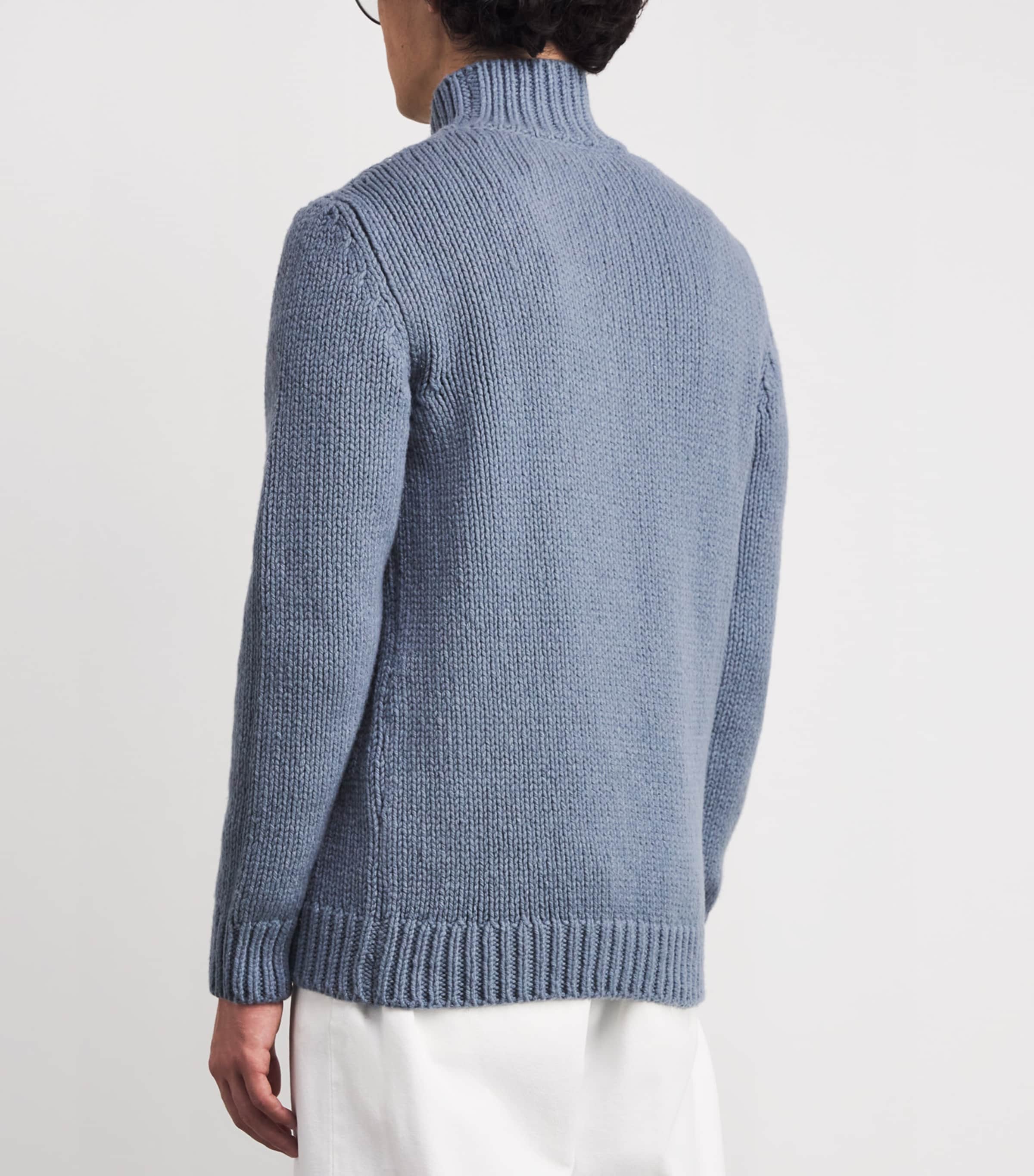 Wool High-Neck Sweater ZUCCHERO Image 4