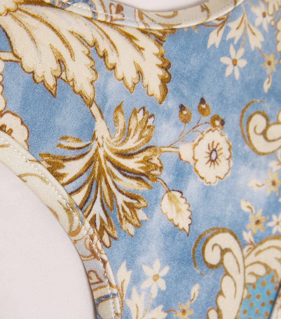 Floral Daylight Bikini (1-12 Years) BANDANA FLORAL DENIM Image 3