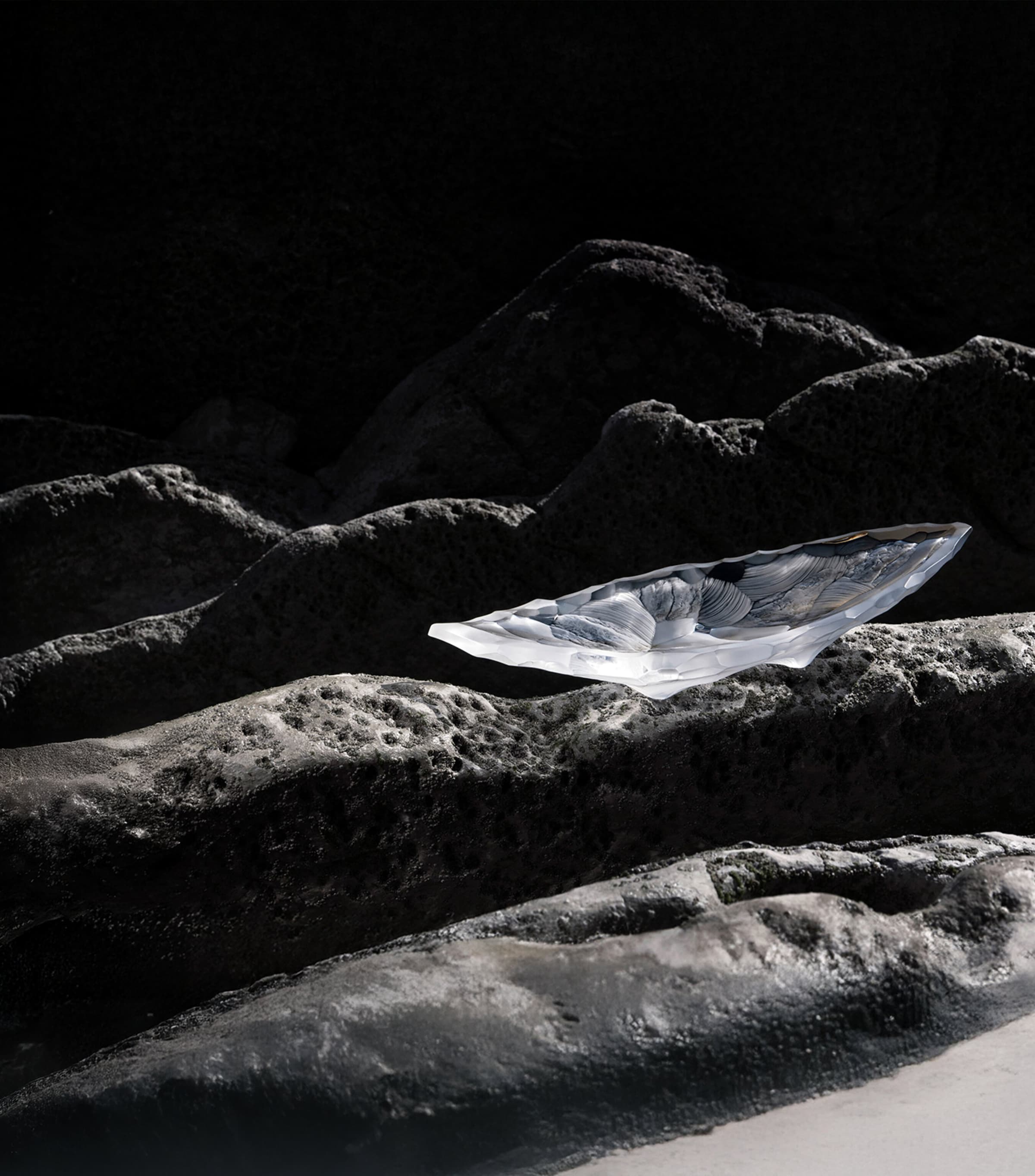 Large Crystal Silex Bowl (65cm) INCOLORE Image 4