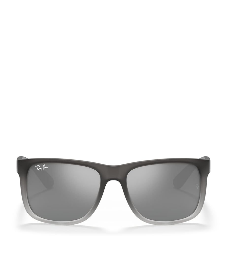 Ray-Ban Justin Classic Square Sunglasses Grey Image 1