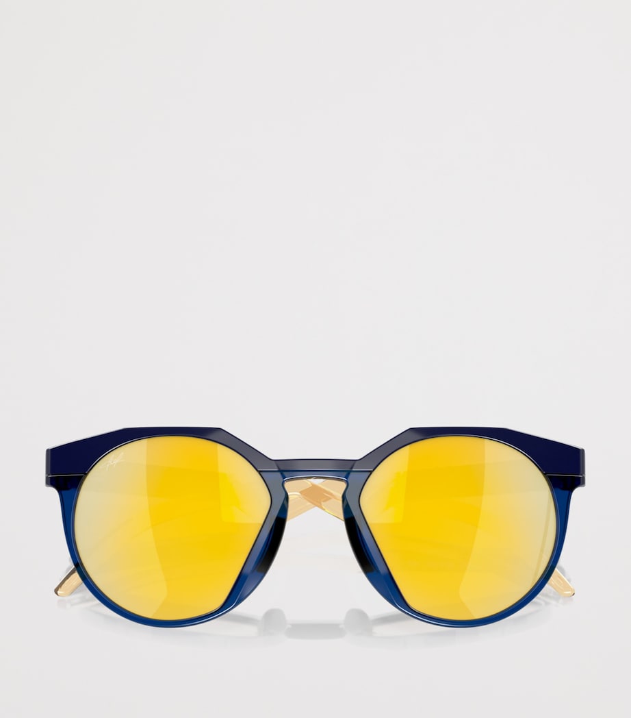 Oakley Kylian Mbappé Signature Series HSTN Sunglasses Blue Image 6