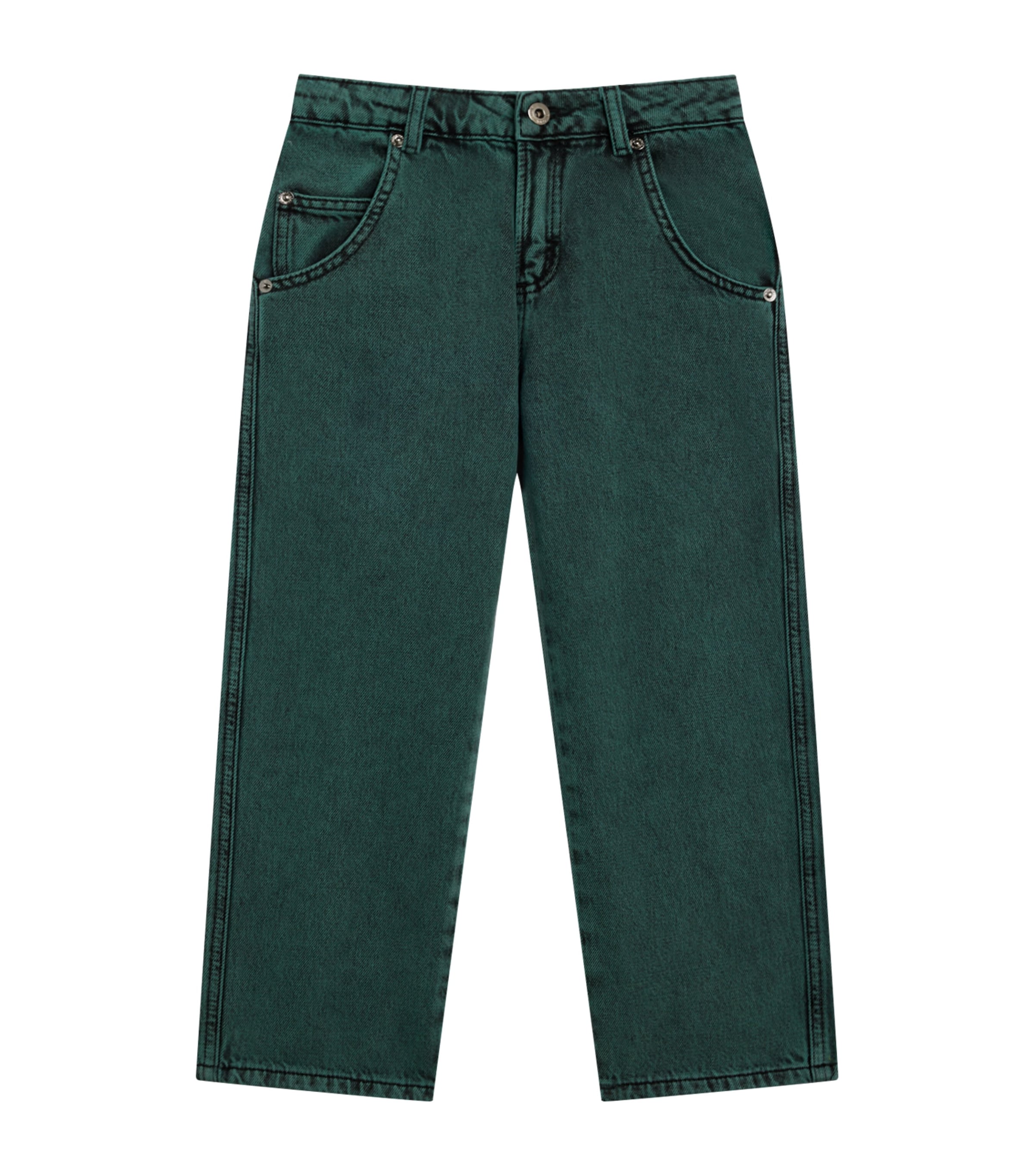Emporio Armani Kids Eagle Logo Jeans (4-16 Years) | Boys Clothing | Jeans | Designers | Emporio Armani
