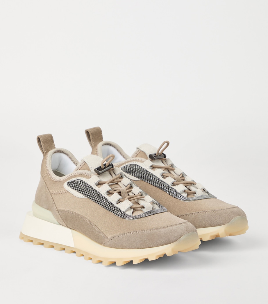 Techno-Suede Runner Sneakers C5859 Image 3