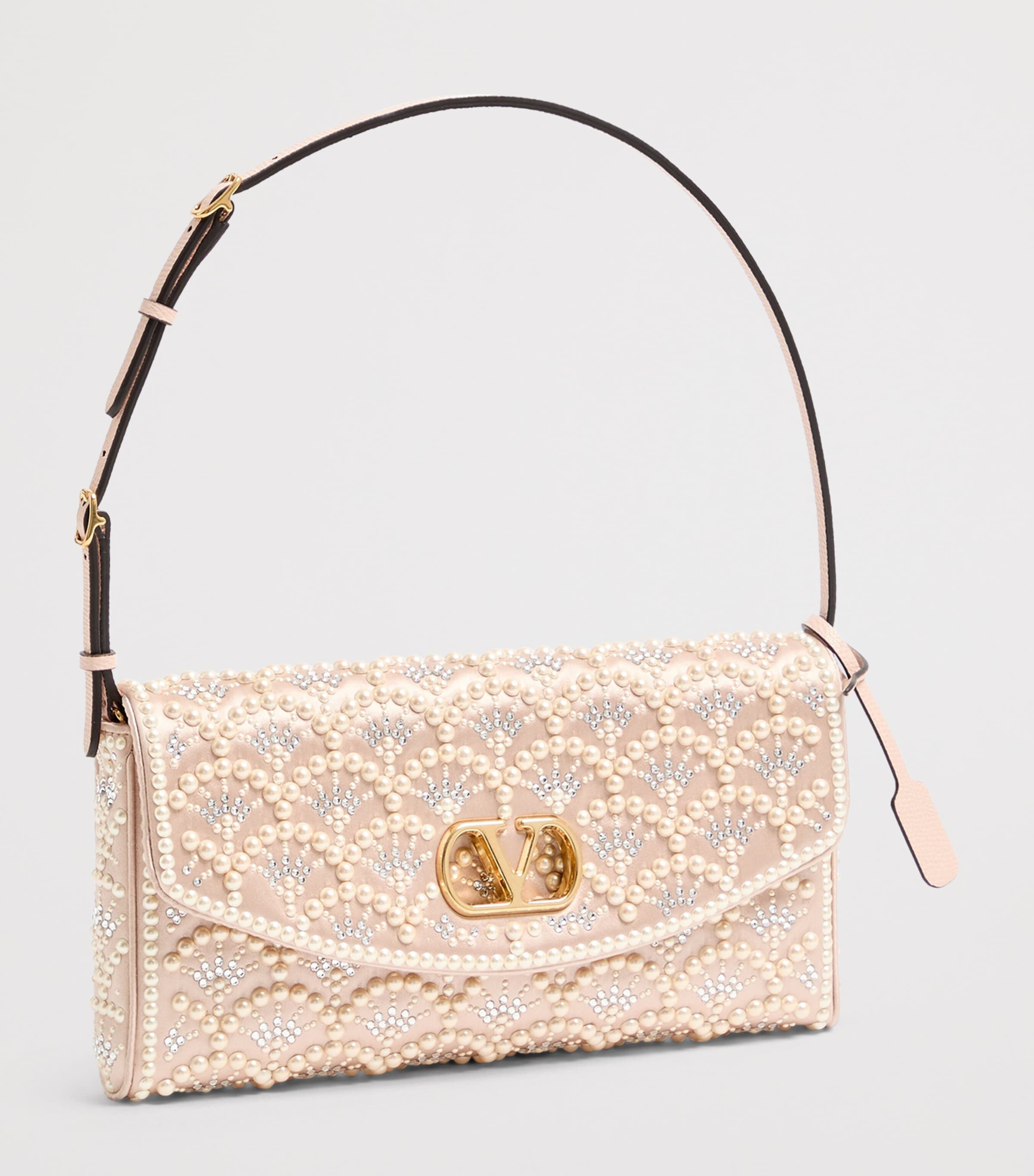 Valentino Garavani Embellished DeVain Shoulder Bag Image 2