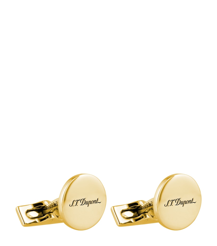 Iconic Logo Cufflinks GOLD Image 1